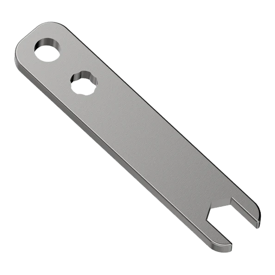 Narzędzie do wkrętarek punktowych Caliburn EVO Auf dem Bild ist ein weiteres Ansicht des Point Driver Tool Lite zu sehen. Es handelt sich um ein Hilfswerkzeug für Dartspieler.