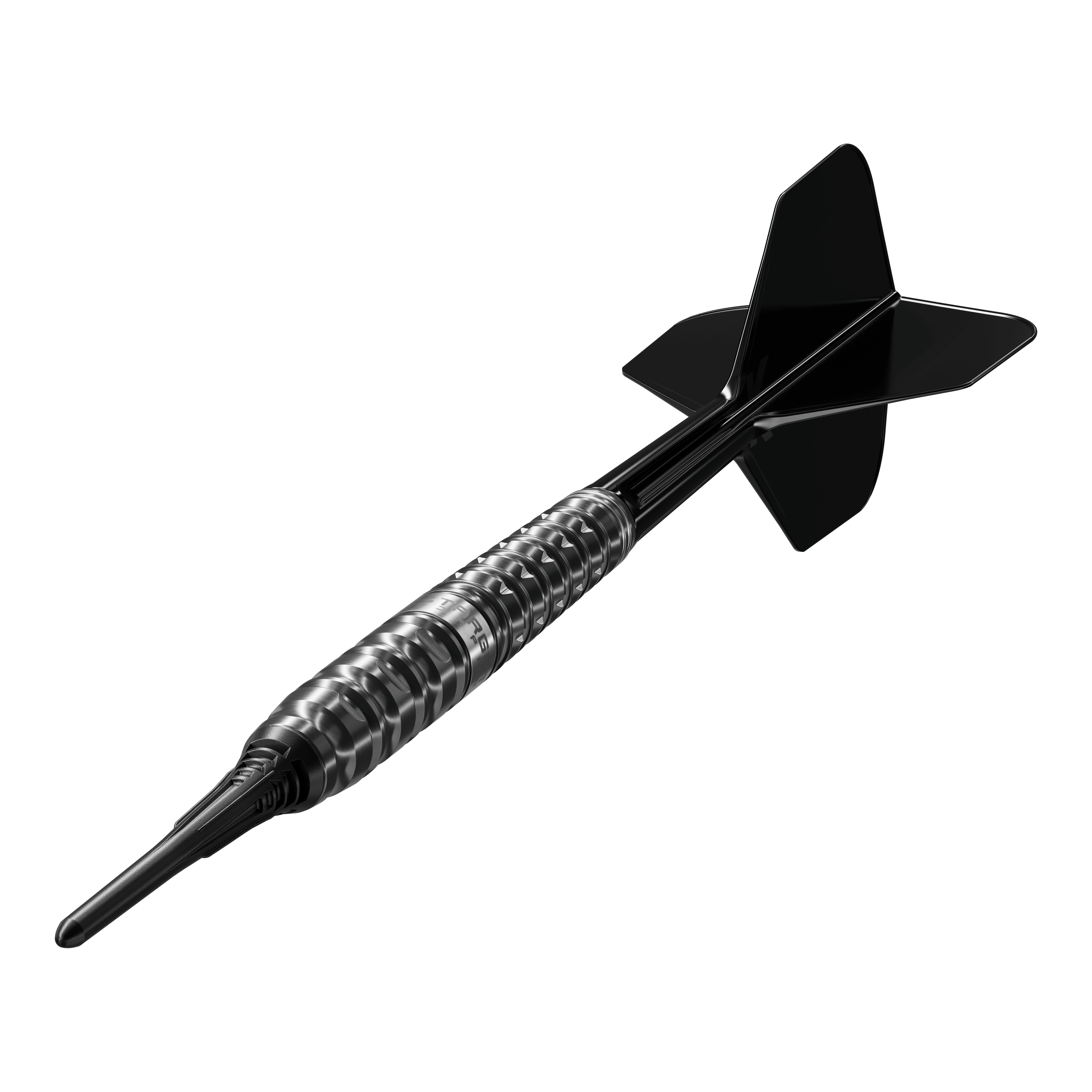 Lotki Target Black Marque Eclipse Soft Darts - 21g Dieses Bild zeigt die Target Black Marque Eclipse Softdarts mit 21g Gewicht. Es handelt sich um ein hochwertiges Dartprodukt für Softdartspieler.