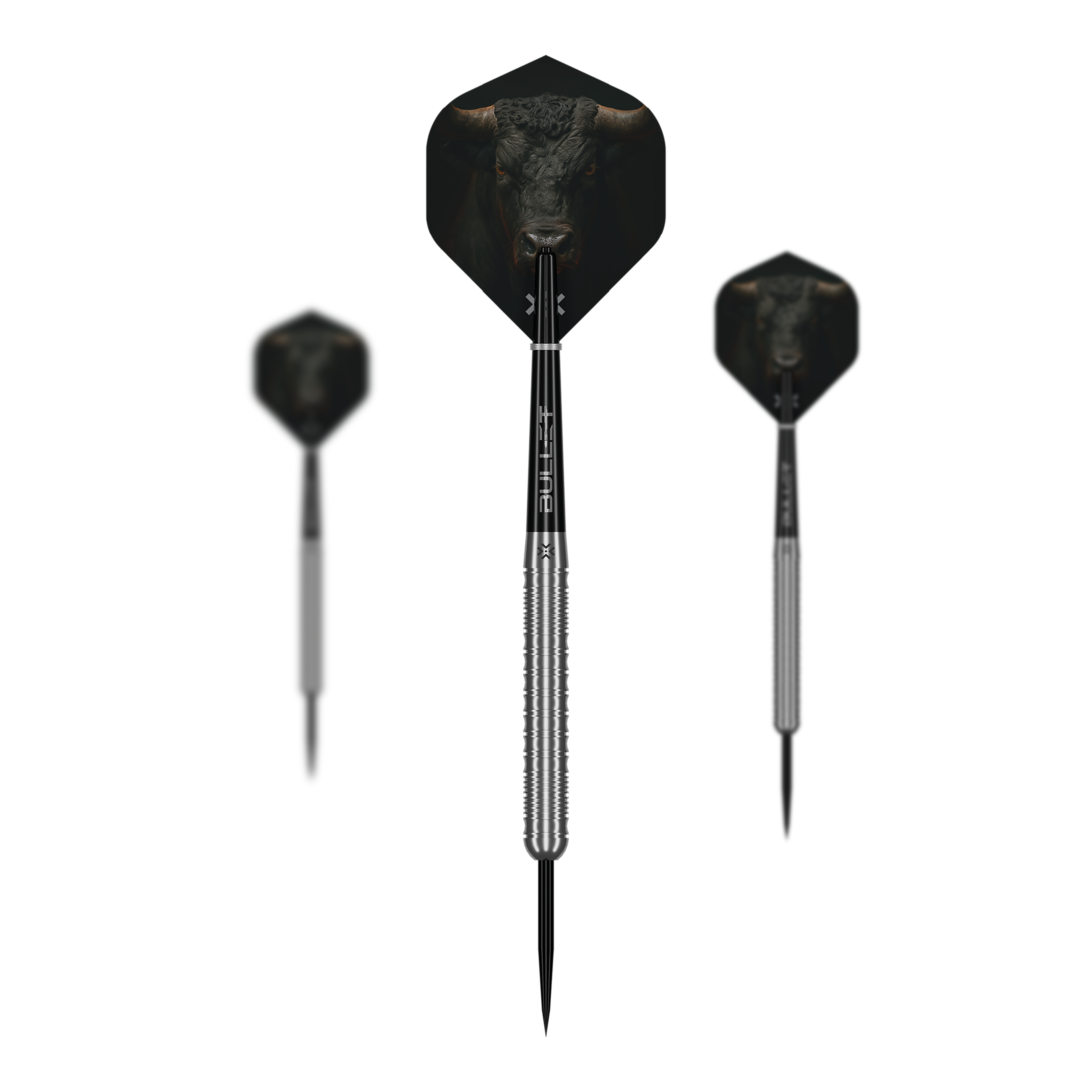 Stalowe rzutki Bullet Fury Dieses Bild präsentiert die Bullet Fury Steel Darts. Diese Steeldarts zeichnen sich durch ihre Robustheit aus.