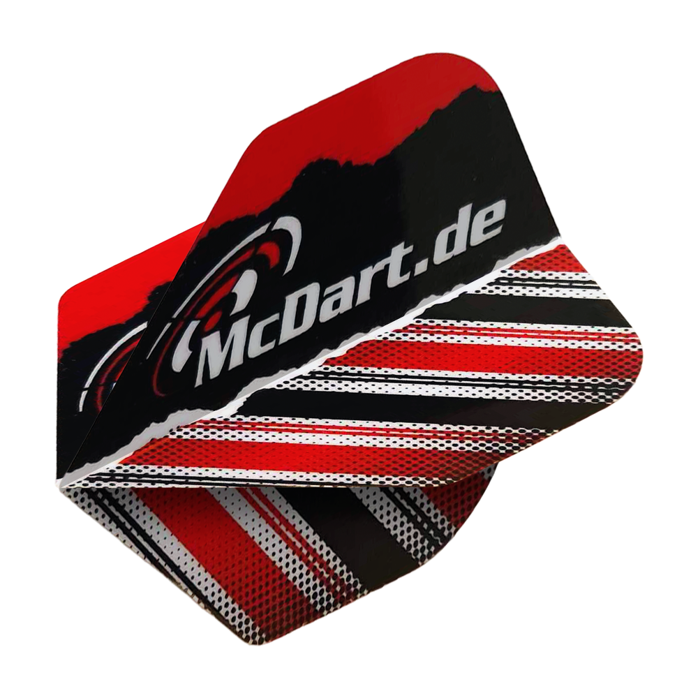 Standardowe loty McDart Design V5 Dieses Bild zeigt die McDart Design V7 Standard Flights. Sie werden für den Dartsport verwendet.