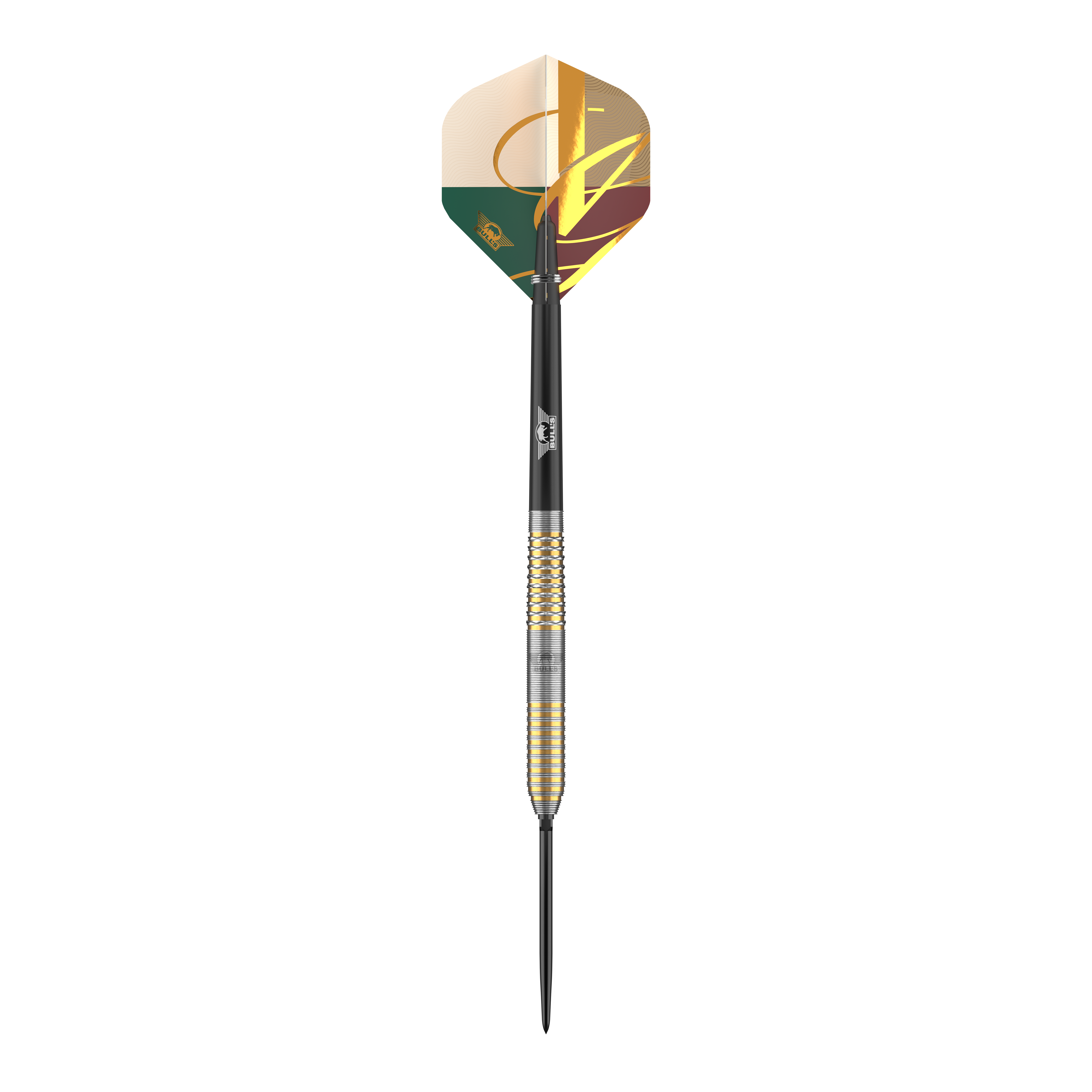Abgebildet sind die Bulls NL Vintago Ghost Convertible Points Steeldarts. Diese Steeldarts bieten ein spezielles Design mit innovativen Features.
