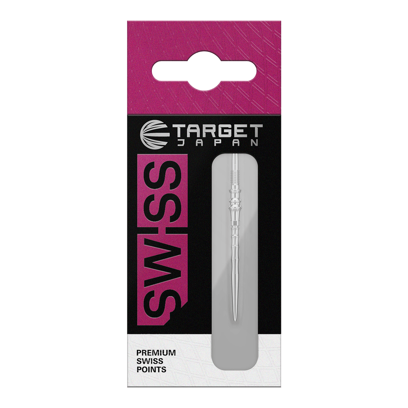 Końcówki do lotek Target Japan Premium Swiss Point – srebrne Hier sind die Target Japan Premium Swiss Point Dartspitzen in Silber abgebildet. Sie eignen sich für präzises und sicheres Spielen.