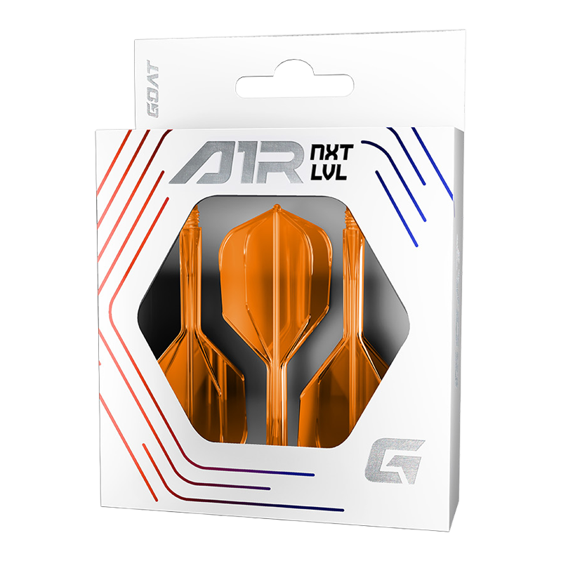 System wału lotniczego GOAT A1R No6 – neonowopomarańczowy Das Bild zeigt das GOAT A1R No6 Flight-Shaft-System in Neon Orange. Dieses Dart-Zubehör eignet sich ideal für professionelle Spieler.