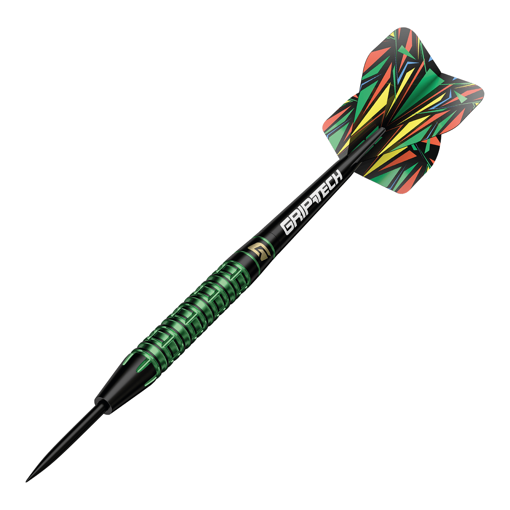 Lotki GOAT Athlete Green Tungsten Steel Das Bild zeigt einen weiteren GOAT Athlete Tungsten Steeldart. Das Produkt zeichnet sich durch Präzision aus.