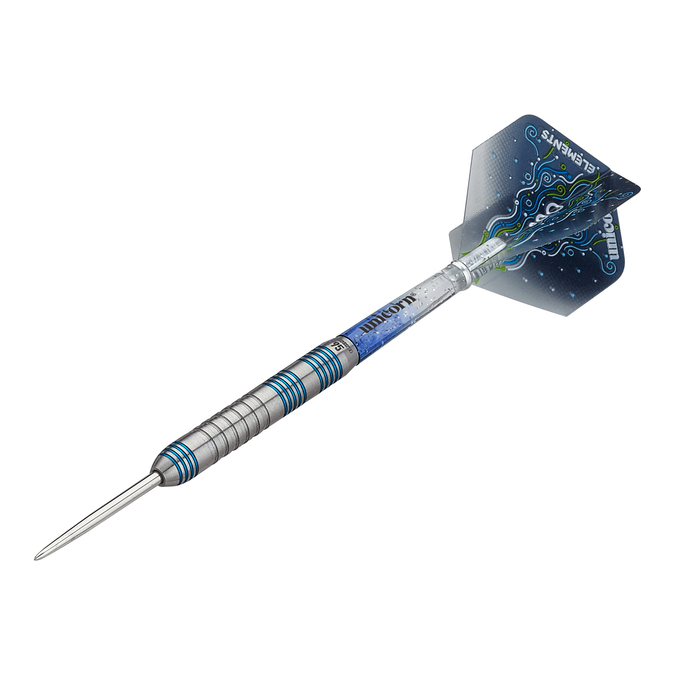 Rzutki stalowe Unicorn T95 Core XL Blue Style 2 - 23g