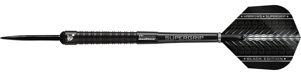 Stalowe lotki Harrows Supergrip Black Edition