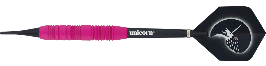 Rdzeń Unicorn Plus Gumowane Różowe Softdarts - 19g