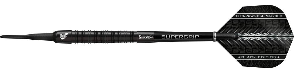 Miękkie lotki Harrows Supergrip Black Edition