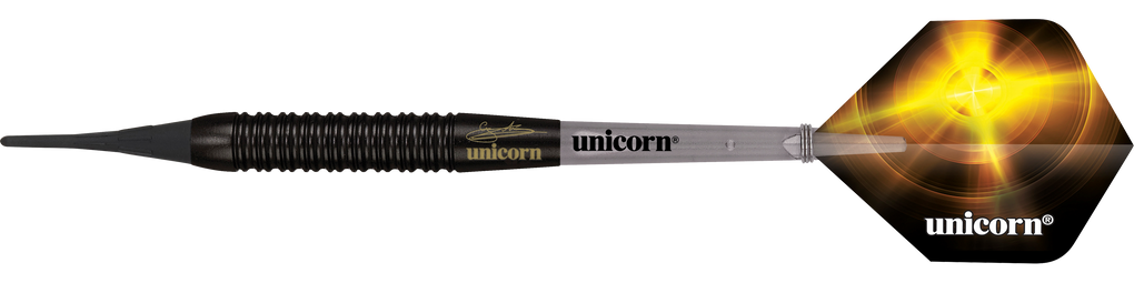 Unicorn Gary Anderson Black Brass Softdarts - 18g