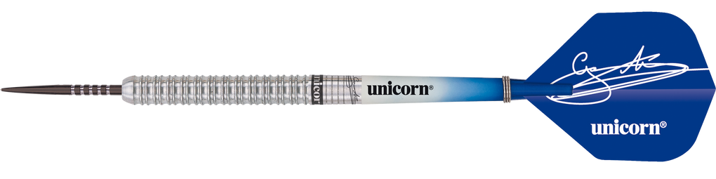 Zestaw z limitowanej edycji Unicorn Gary Anderson 10 Year Commemoration - Steeldarts - 23g