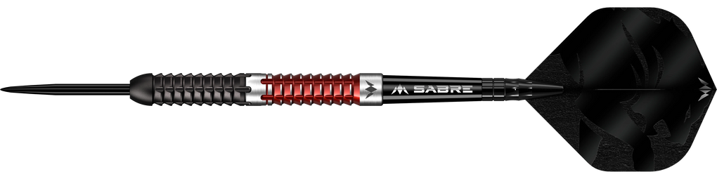 Mission Llew Bevan Black Red Electro Steeldarts - 23g