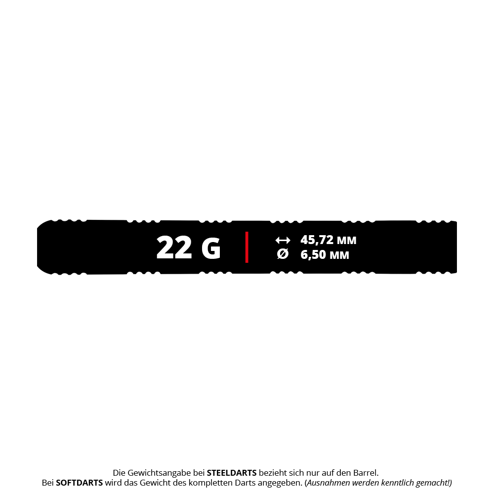 Rzutki stalowe Red Dragon Gemma Hayter - 22g Red Dragon Gemma Hayter Steeldarts - 22g ist ein Set robuster Steeldarts mit 22 Gramm. Das Produkt richtet sich an Dart-Enthusiasten und Profis.