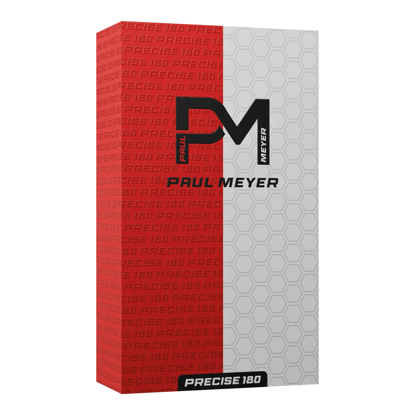 Hier sind die Precise 180 Paul Meyer Version 1 Steeldarts zu sehen. Sie sind ideal für ambitionierte Dartsportler.