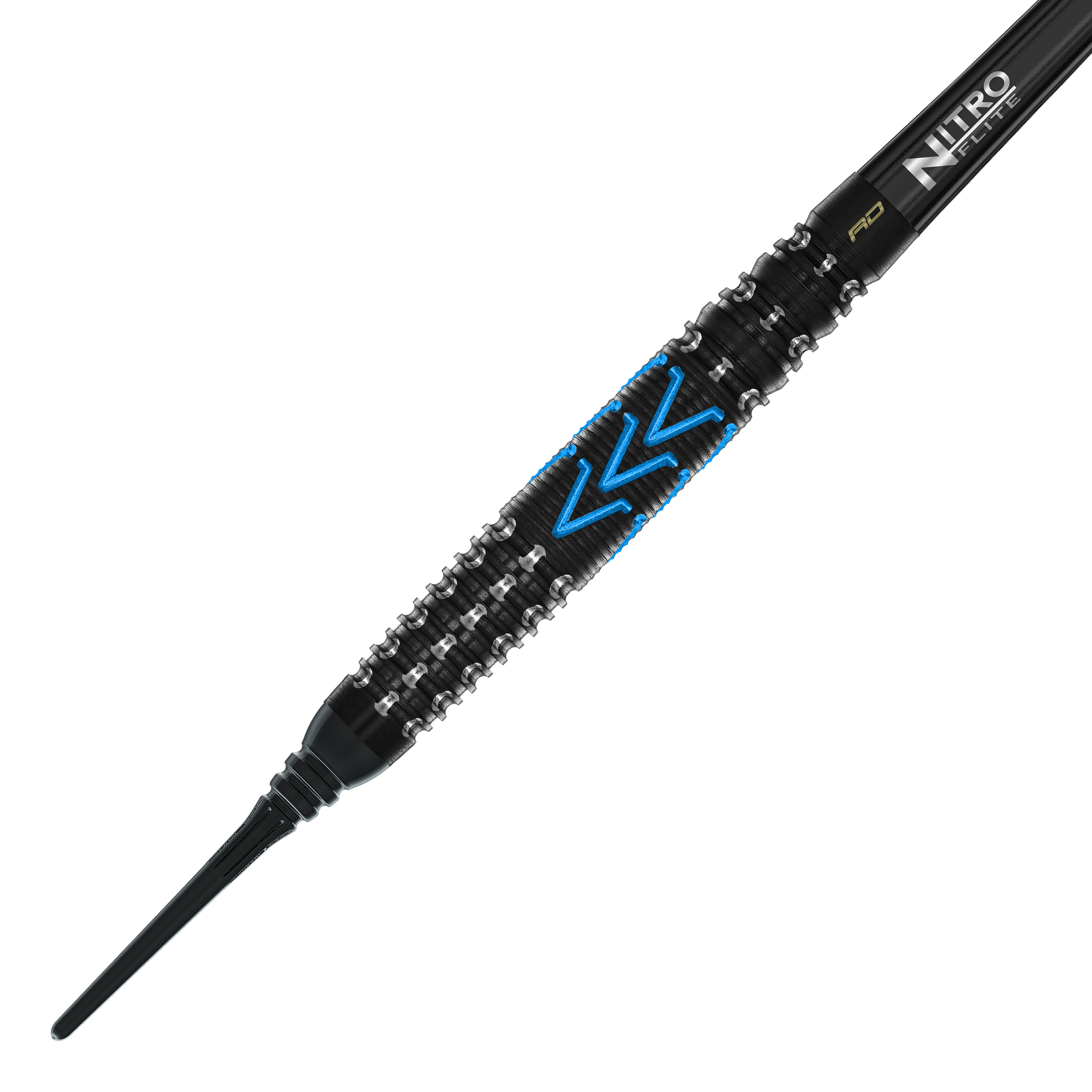Miękkie lotki Red Dragon Amp Torpedo - 22 g Das Bild zeigt die Red Dragon Amp Torpedo Softdarts mit einem Gewicht von 22g. Der Dart hat ein modernes Design und eignet sich für das Softdartspiel.