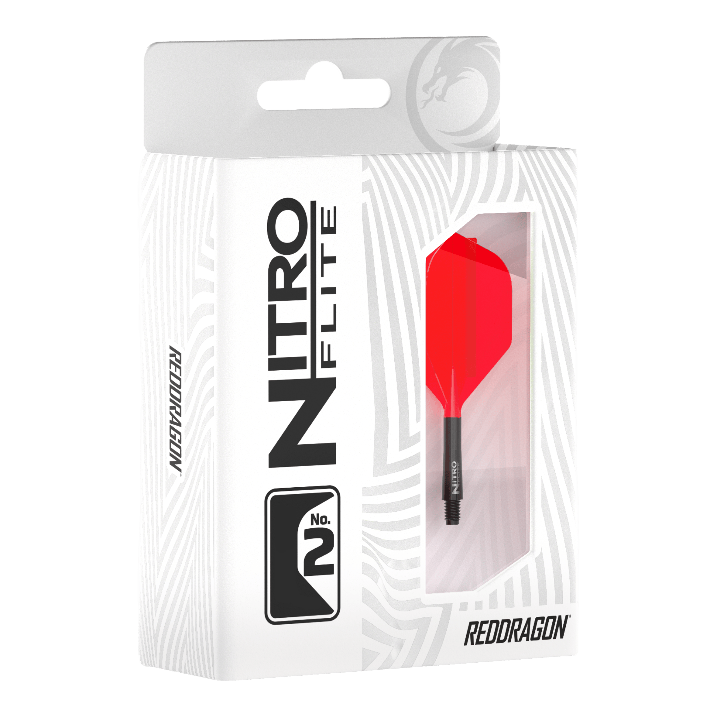 Red Dragon Nitroflite - Black Shaft Red No2 Lotki Abgebildet ist das Produkt Red Dragon Nitroflite - Black Shaft Red No2 Flights. Die Flights sind für Dartpfeile geeignet und haben schwarze und rote Farben.