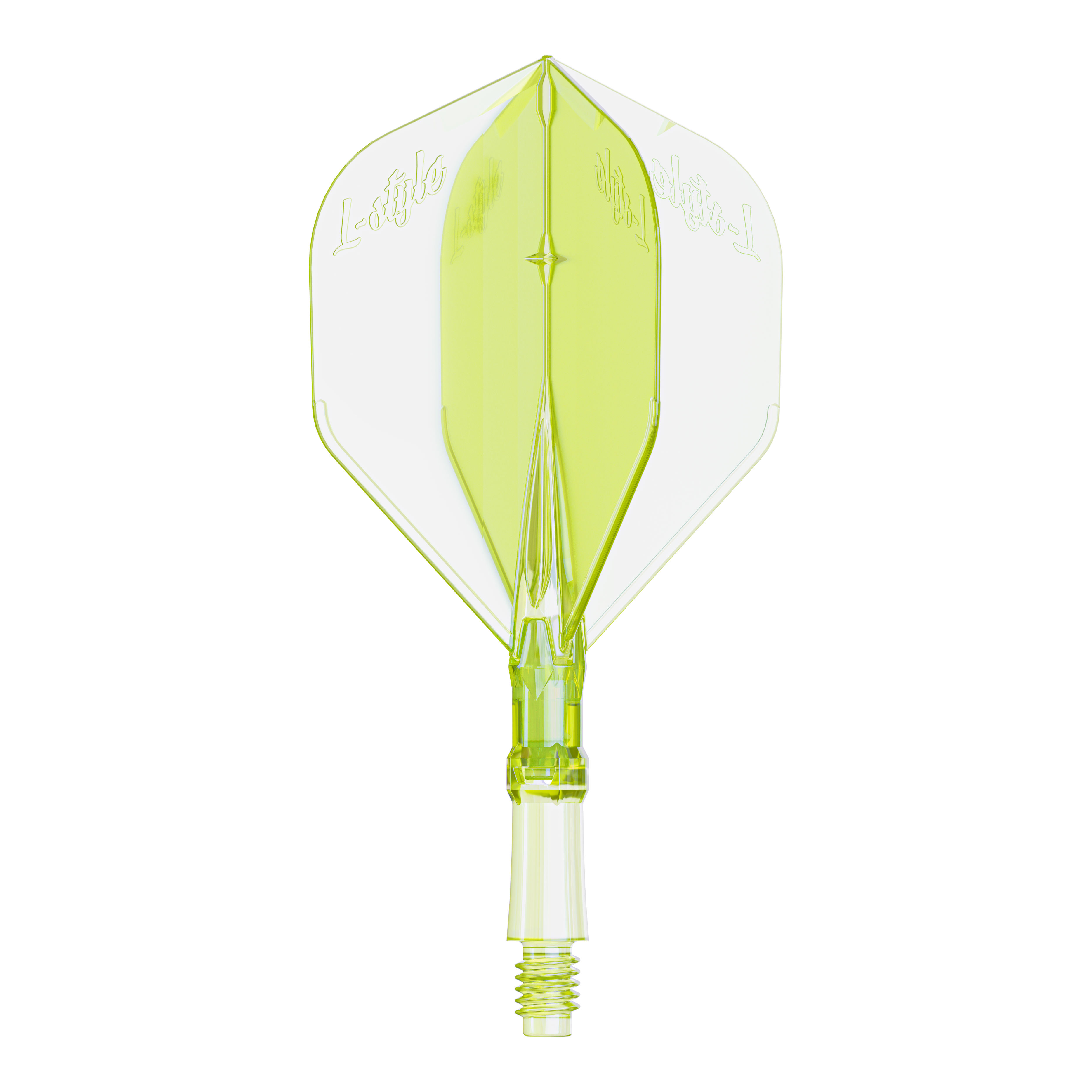 Lampy L-Style L-System - neonowożółte Kleine Dart-Flights in auffälligem Neongelb, vermutlich für das L-System. Diese Flights bieten eine auffällige Farbalternative für Darts.
