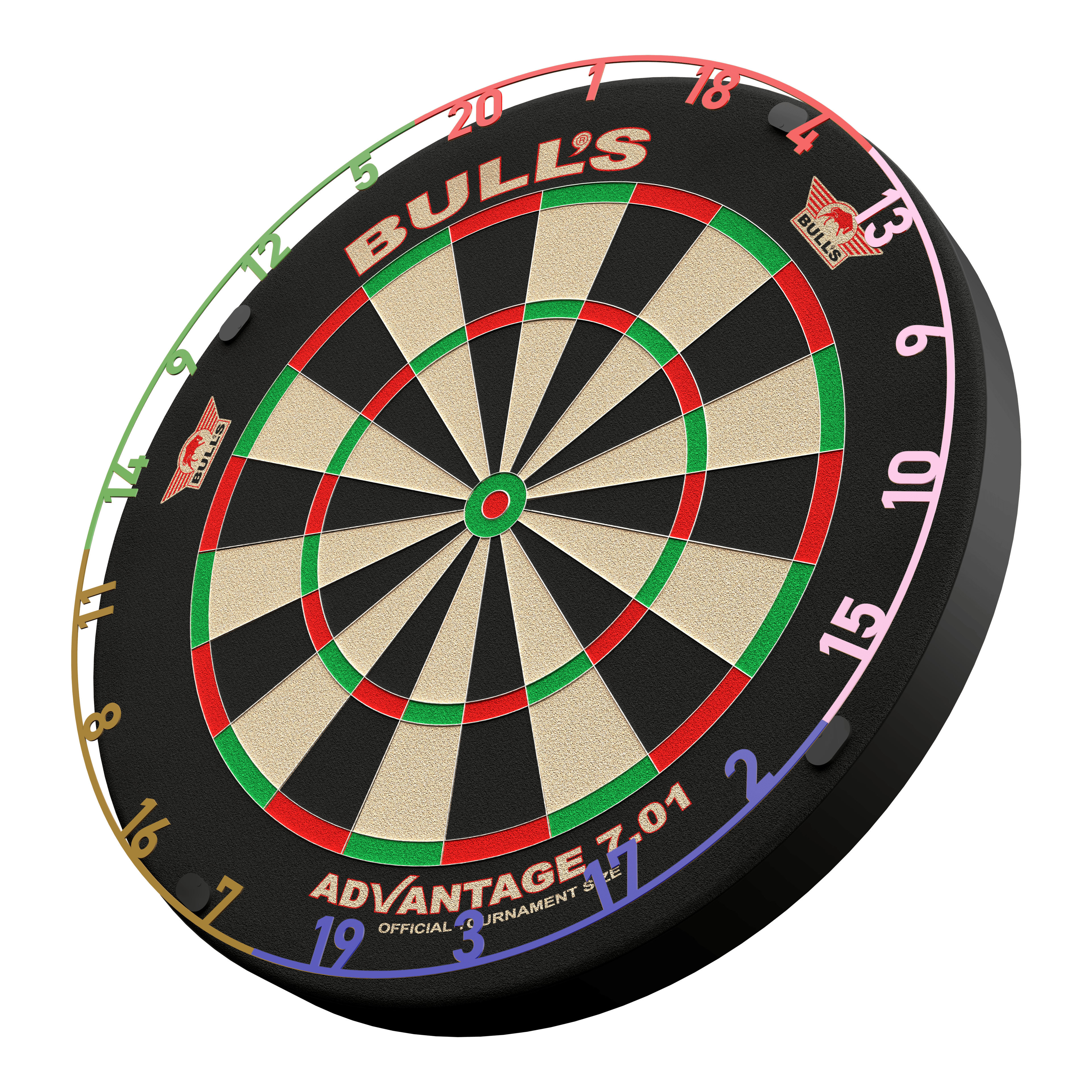 Zestaw pierścieni z numerami Bulls NL – 5 kolorów Zu sehen ist das Bulls NL Zahlenring Number Ring Set - 5 Farben. Das Set beinhaltet mehrere bunte Zahlenringe für Dartscheiben.