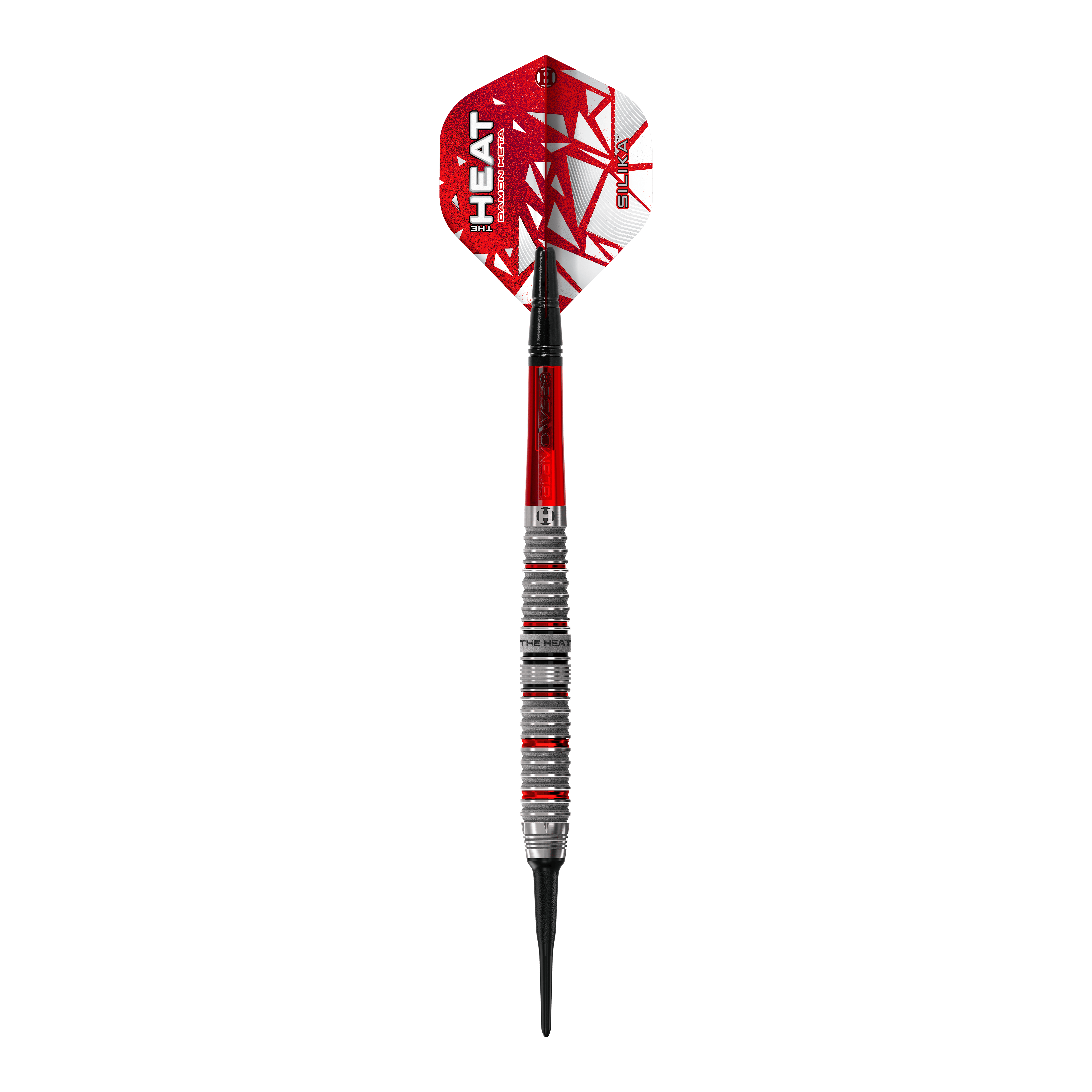 Harrow's Damon Heta Series 4 miękkie lotki Abgebildet sind die Harrows Damon Heta Series 4 Softdarts. Diese Softdarts bieten eine gute Balance und Präzision.