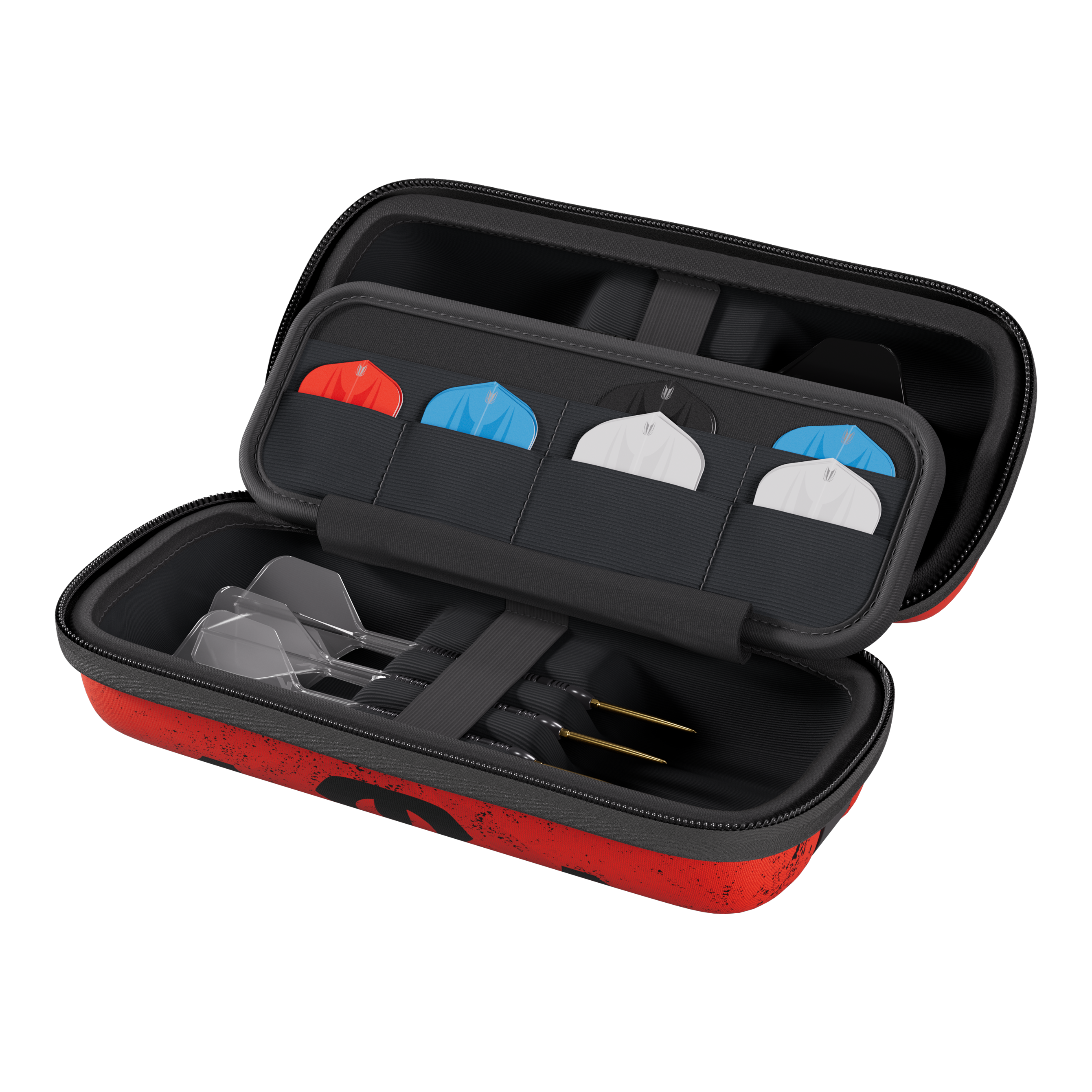 Abgebildet ist das Target Star Wars Boa Dartcase mit Darth Maul als Motiv. Die Darttasche bietet Schutz und Stil für Ihre Ausrüstung.