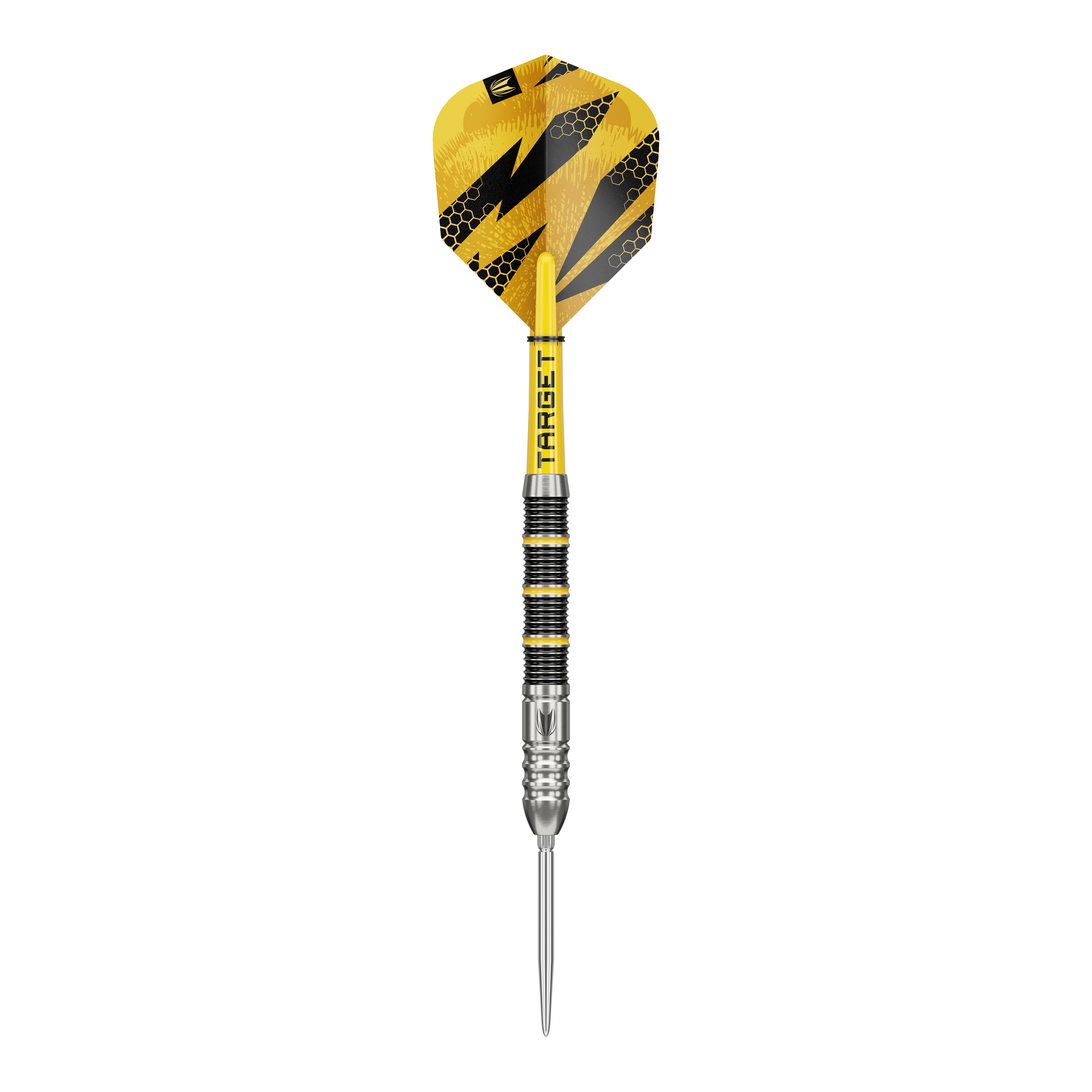 Stalowe lotki Target Buzz 02 Swiss Points Das Foto präsentiert die Target Buzz 02 Swiss Points Steeldarts. Sie bieten ein optimales Spielerlebnis.