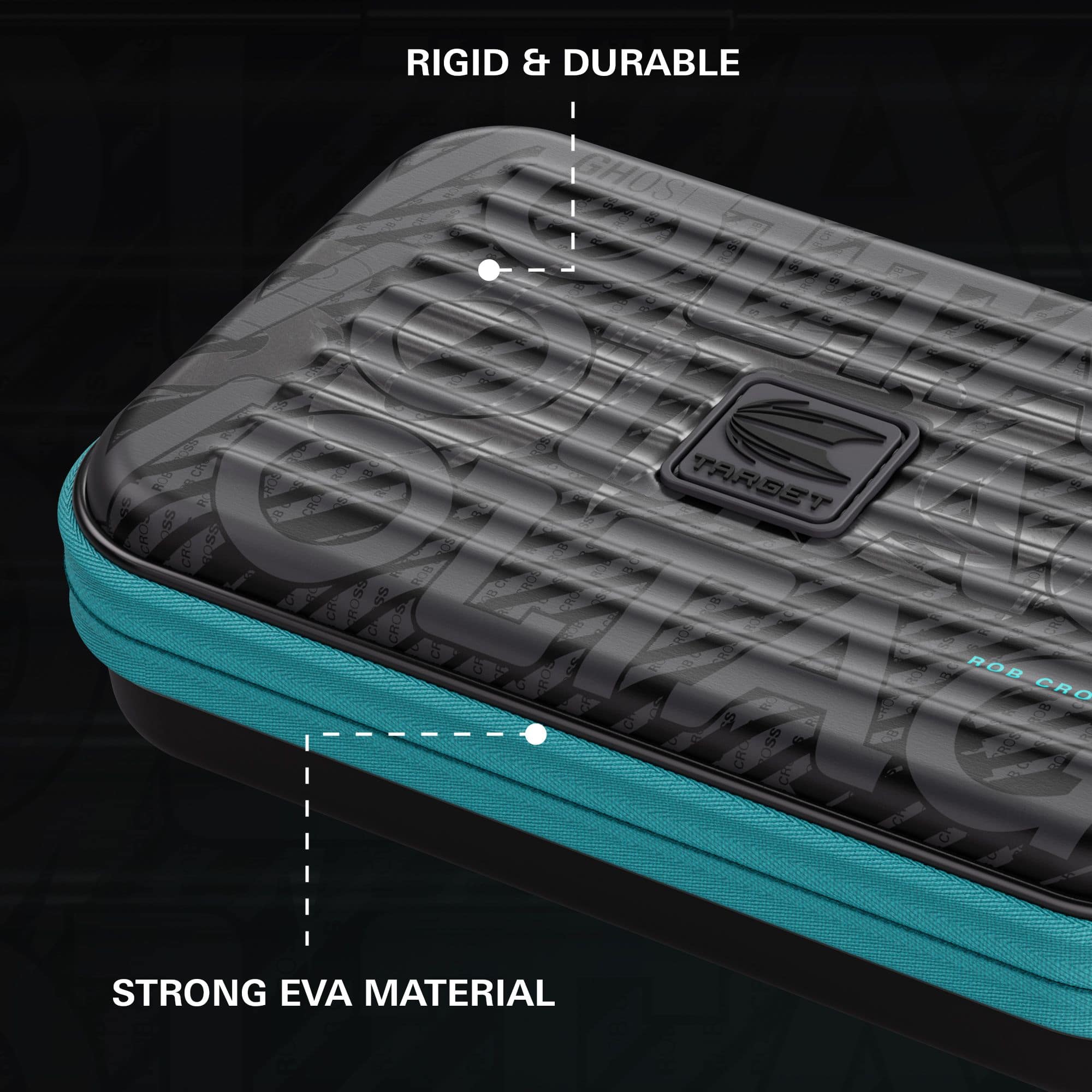 Etui na lotki Takoma XL Ghost Series Rob Cross Abgebildet ist das Takoma XL Ghost Series Rob Cross Dartcase. Das Case wird für die Aufbewahrung von Darts verwendet.