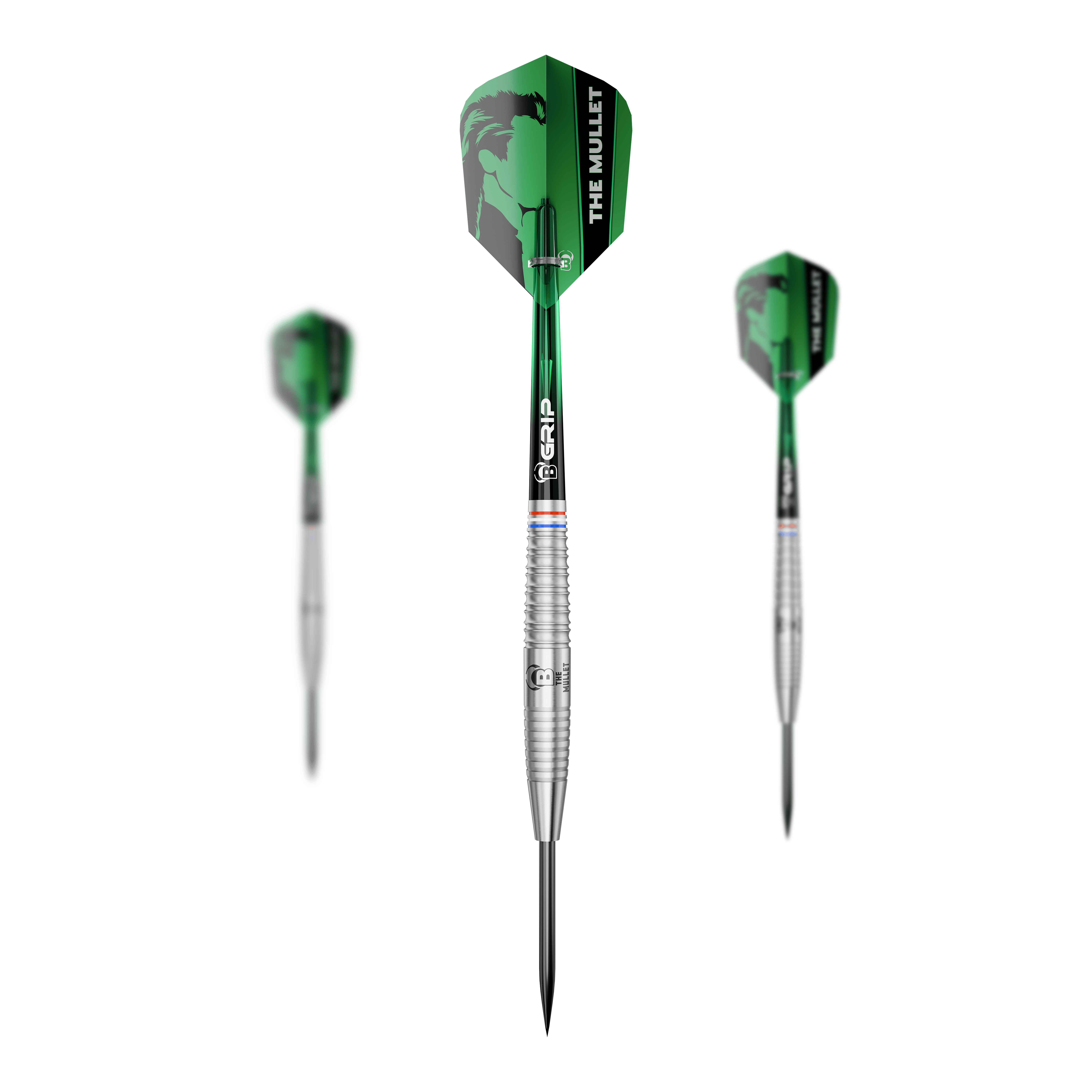 Stalowe lotki G2 firmy Bulls Danny Jansen Hier sind die Bulls Danny Jansen G2 Steeldarts als Set zu sehen. Mehrere Dartpfeile werden geordnet präsentiert.