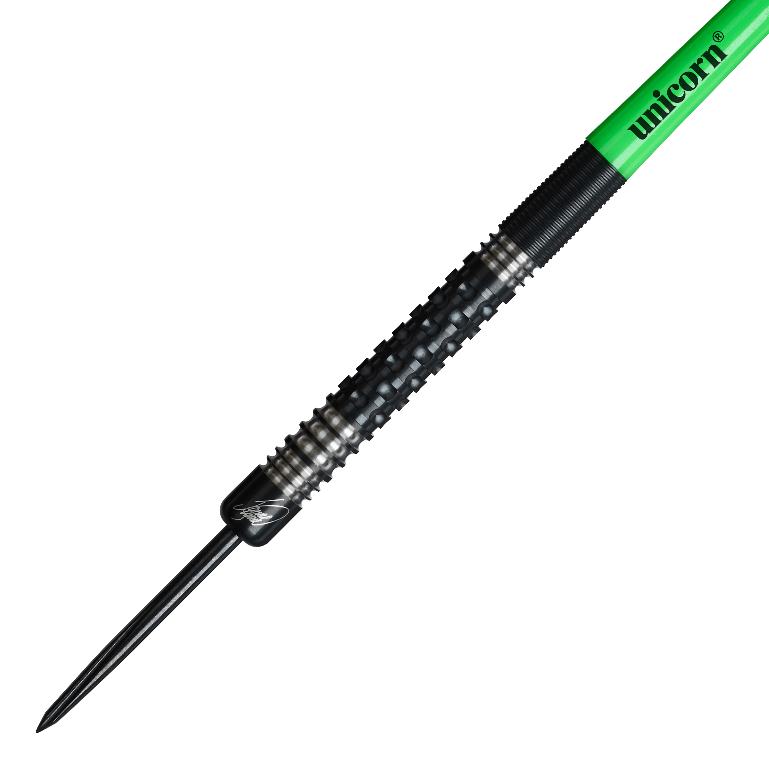 Stalowe lotki Unicorn Wraith James Wade Auf diesem Bild sind die Unicorn Wraith James Wade Steeldarts zu sehen. Diese Darts sind besonders für professionelle Spieler geeignet.