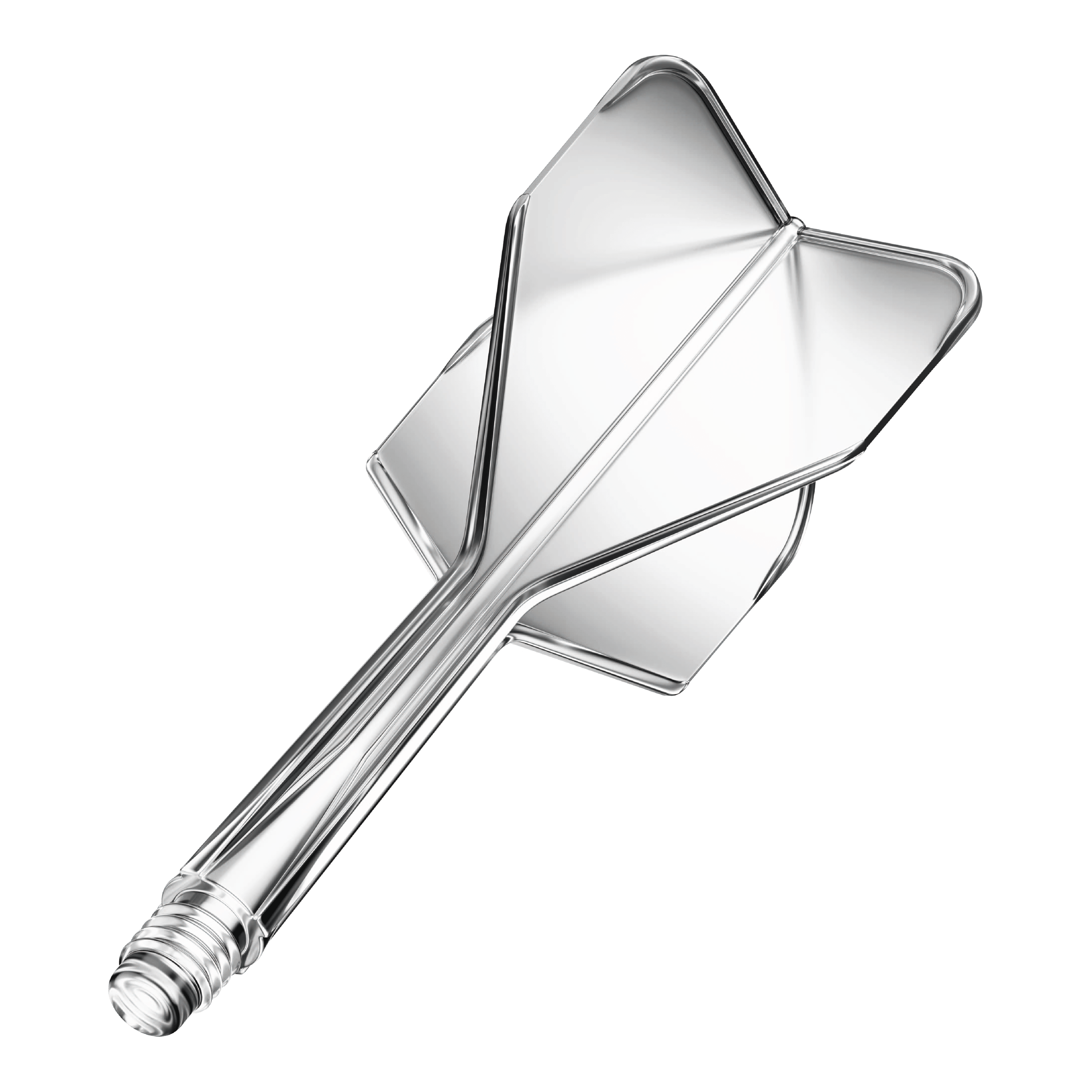 System wału lotniczego GOAT A1R No6 - przezroczysty Das Bild zeigt das Produkt "GOAT A1R No6 Flight-Shaft-System - Clear". Es handelt sich um ein durchsichtiges Dart-Flight- und Schaftsystem.