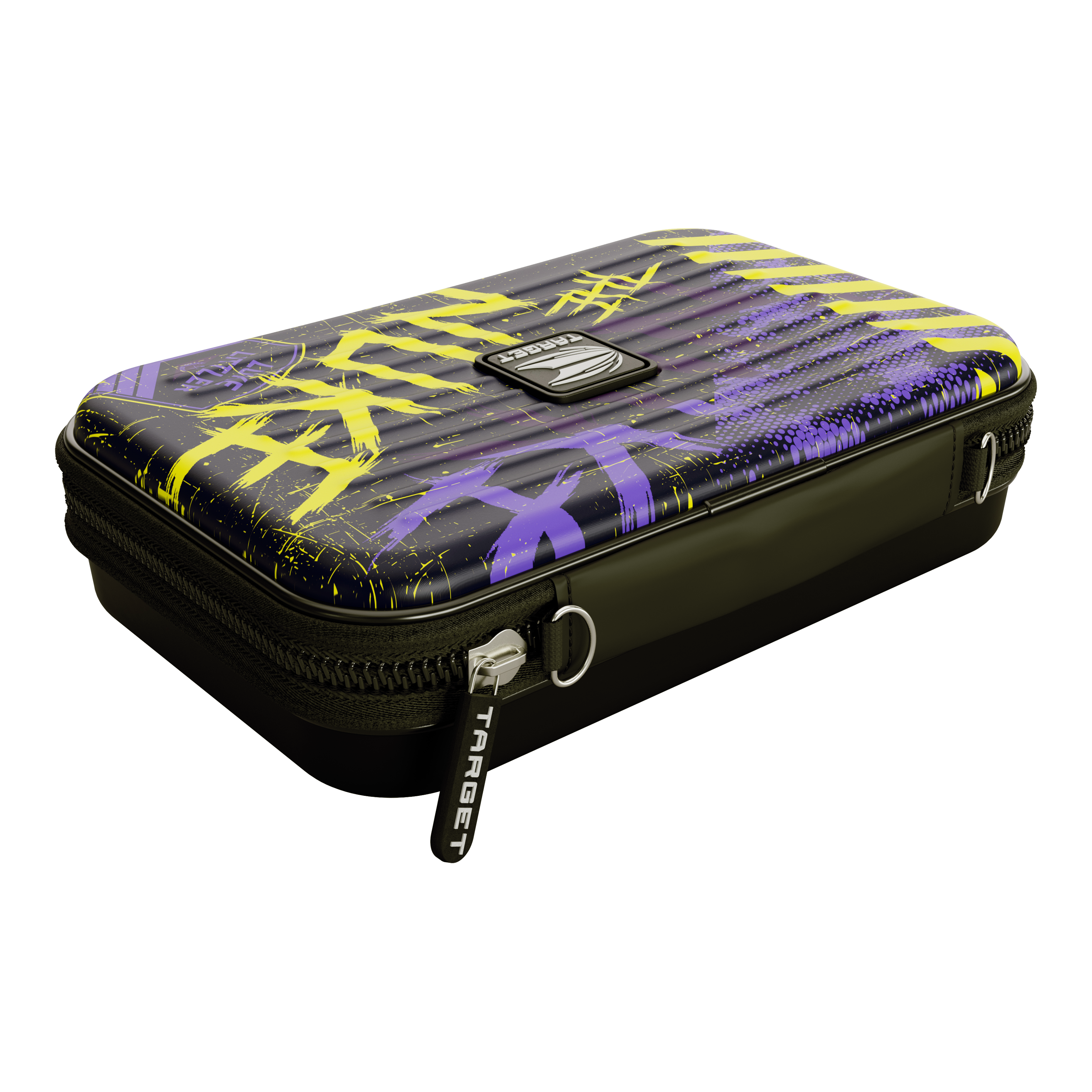 Das Bild zeigt das Target Takoma Luke Littler XL Dartcase. Es ist ein großes Dartcase für die sichere Aufbewahrung von Dartpfeilen.