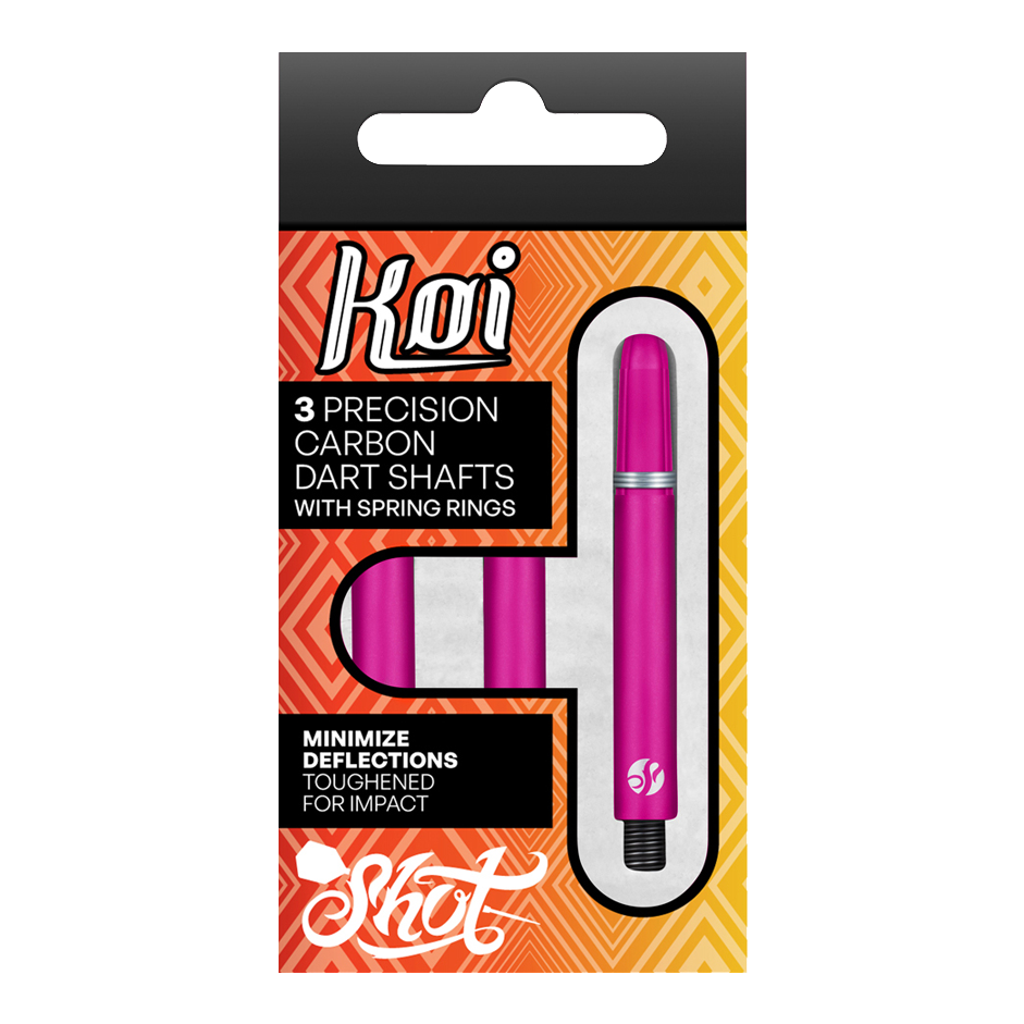 Shot Koi Carbon Shafts - Pink