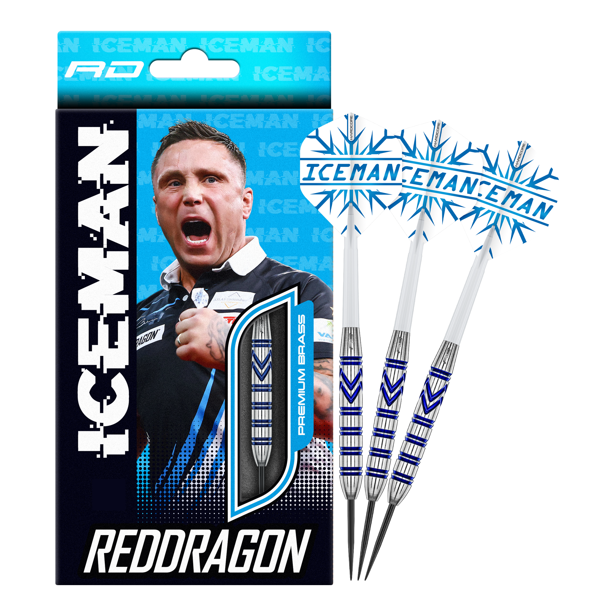 Rzutki ze stali mosiężnej Red Dragon Gerwyn Price - 21 g Zu sehen sind Red Dragon Gerwyn Price Brass Steeldarts - 21 g in vollständiger Ansicht. Die Darts sind robust und für den Wettkampf entwickelt.