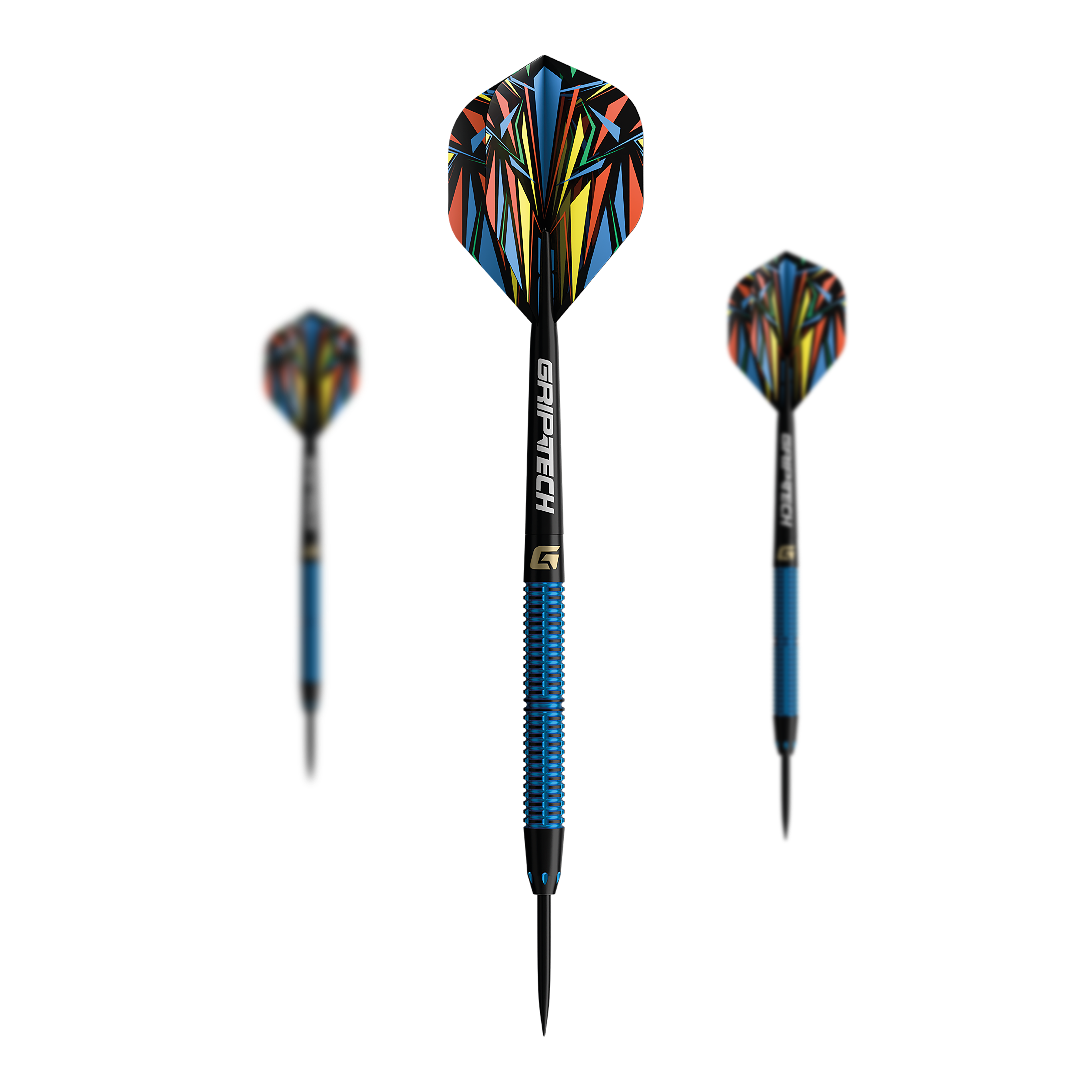 Lotki GOAT Athlete Blue Tungsten Steel Das Bild zeigt die GOAT Athlete Black Tungsten Steeldarts. Die Darts sind für professionelle Spieler geeignet.
