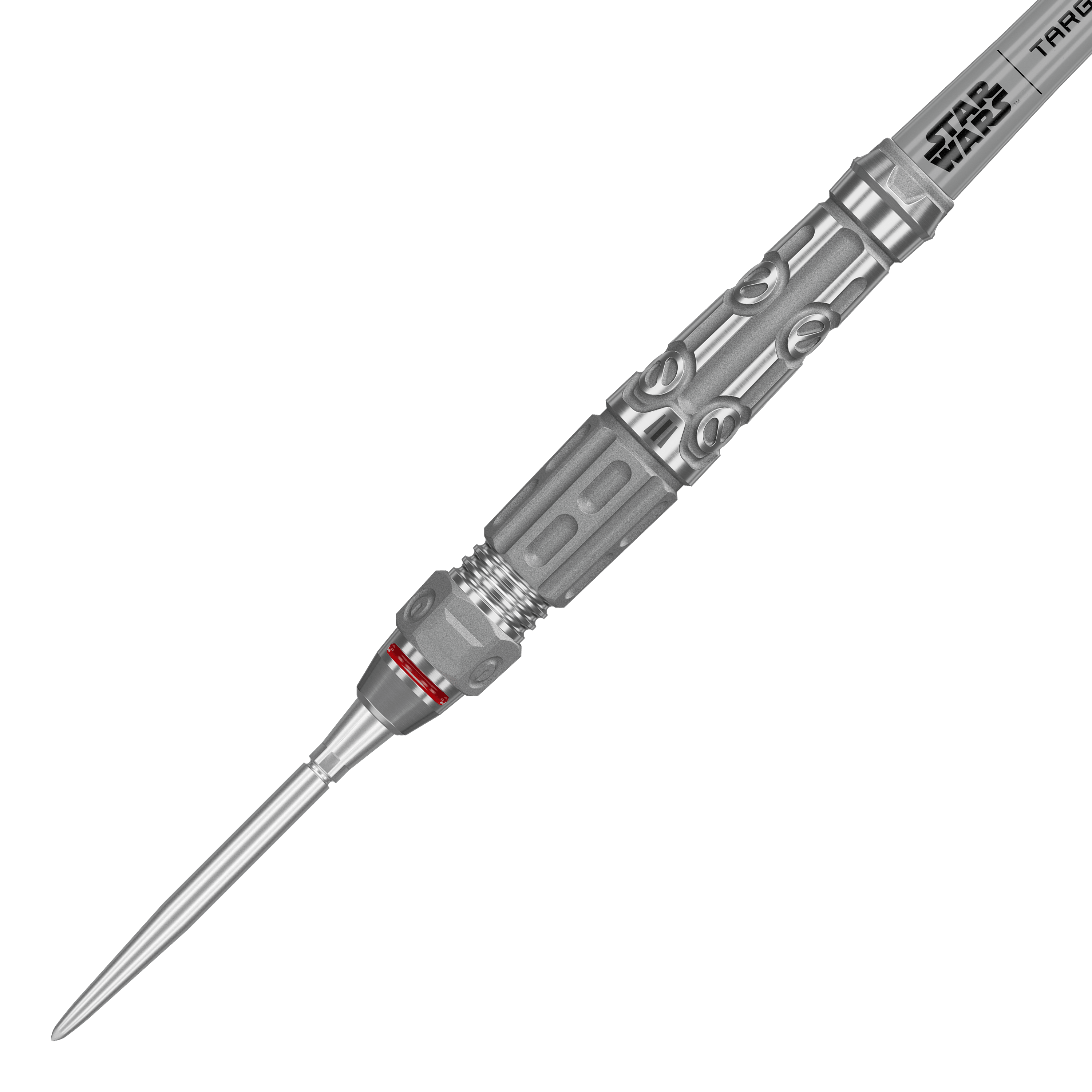 Stalowe rzutki Target Star Wars AT-AT Swiss Point Abgebildet ist das Produkt Target Star Wars AT-AT Swiss Point Steeldarts. Das Bild zeigt die Details dieses speziellen Dartpfeils.