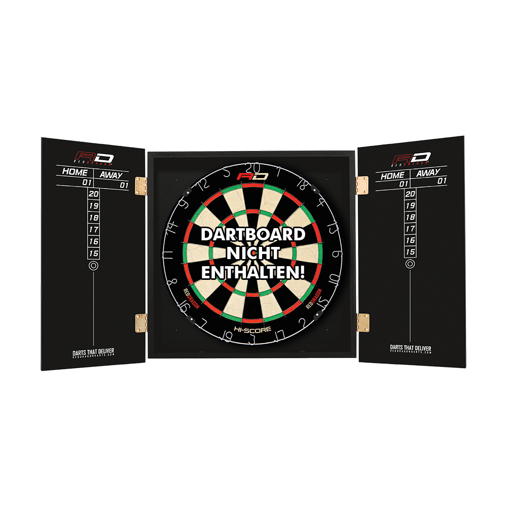 Red Dragon Gerwyn Price Dartboard Kabinet