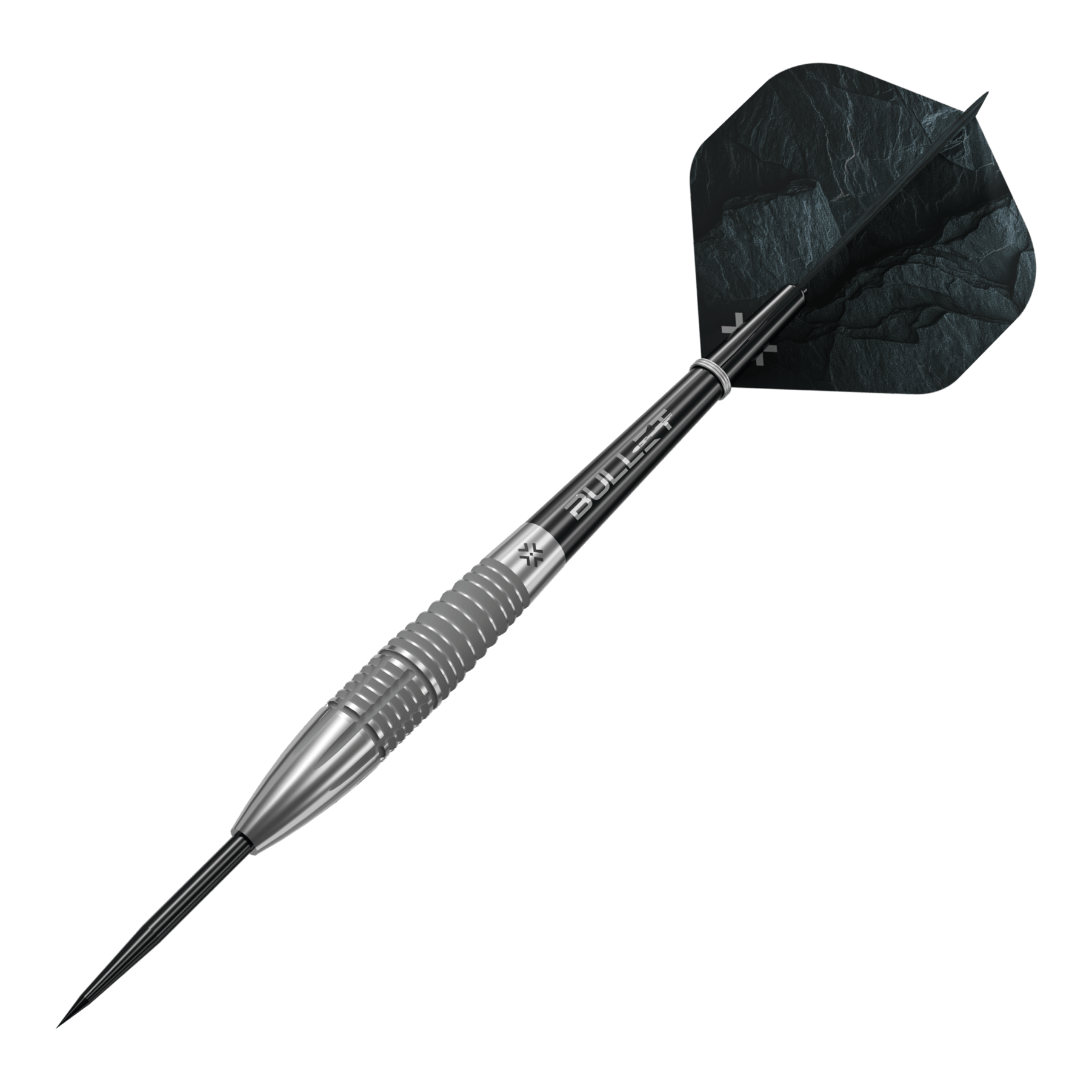 Stalowe lotki Bullet Monolith Dieses Bild zeigt die Bullet Monolith Steel Darts. Die Darts sind für das Steeldart-Spiel entwickelt.