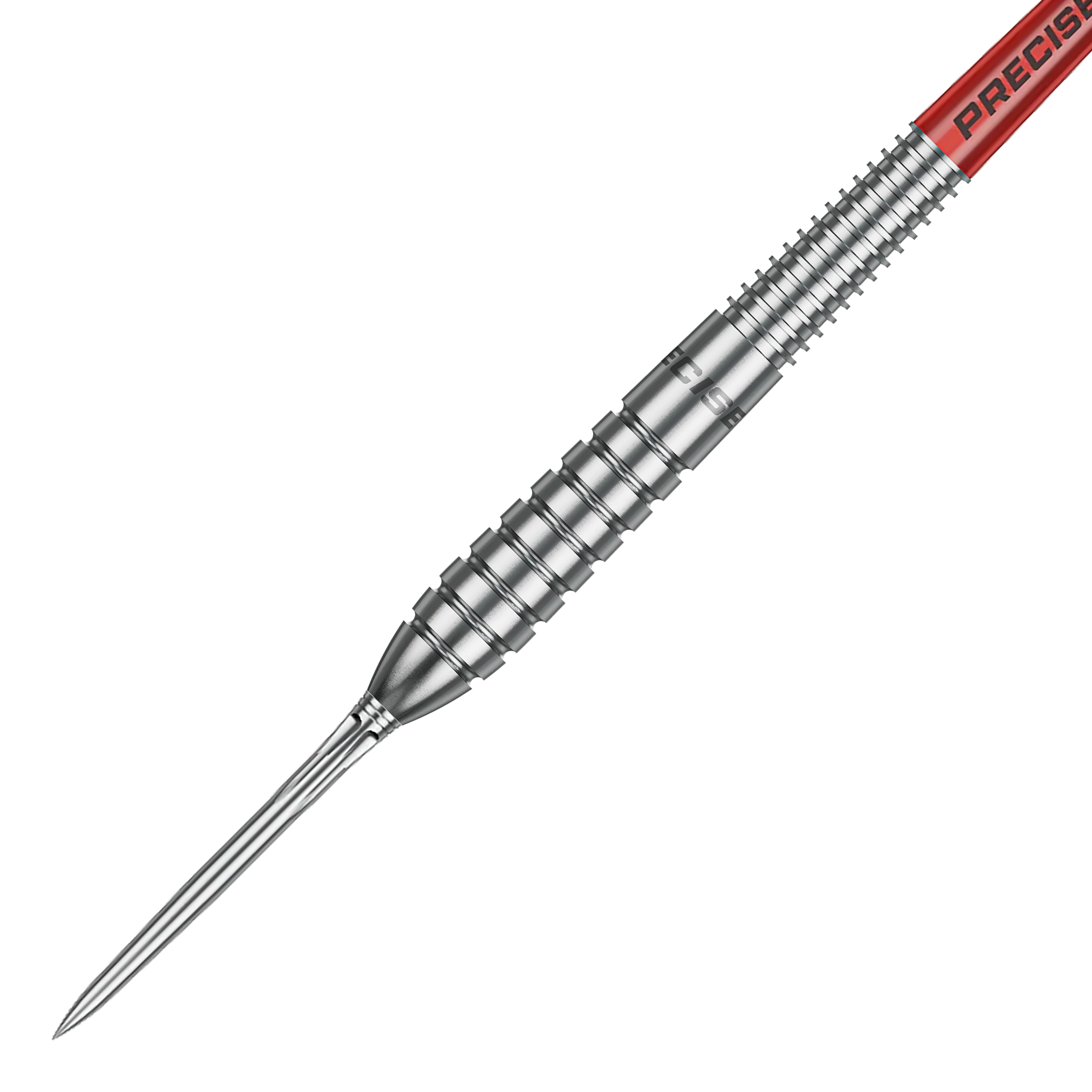 Gezeigt werden die Precise 180 Paul Meyer Version 1 Steeldarts. Diese Darts sind für Profis und Hobbyspieler geeignet.