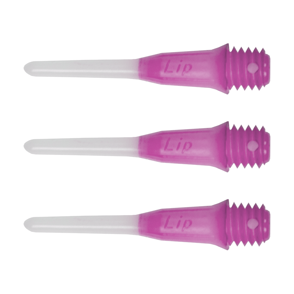 Krótkie końcówki do ust w stylu L, dwukolorowe (opakowanie 30 sztuk) Ein Bild mit dem Dateinamen SLIPPTT-PK_L-Style_Two_Tone_Short_Lippoints_Pink_(30er_Pack). Es handelt sich wahrscheinlich um kurze, zweifarbige pinke Lippoints im 30er Pack.