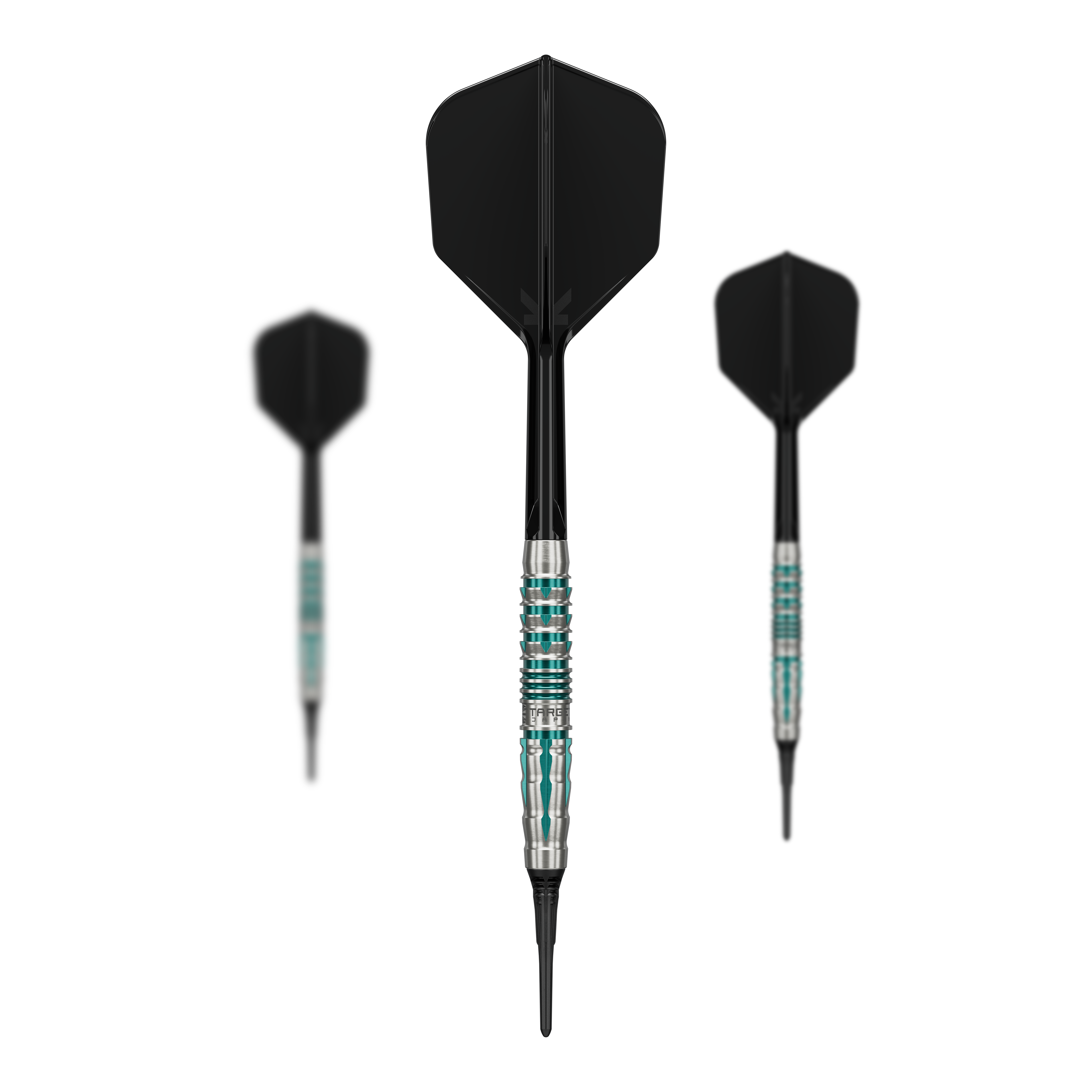 Target Black Marque Pierce Soft Darts - 18,5 g