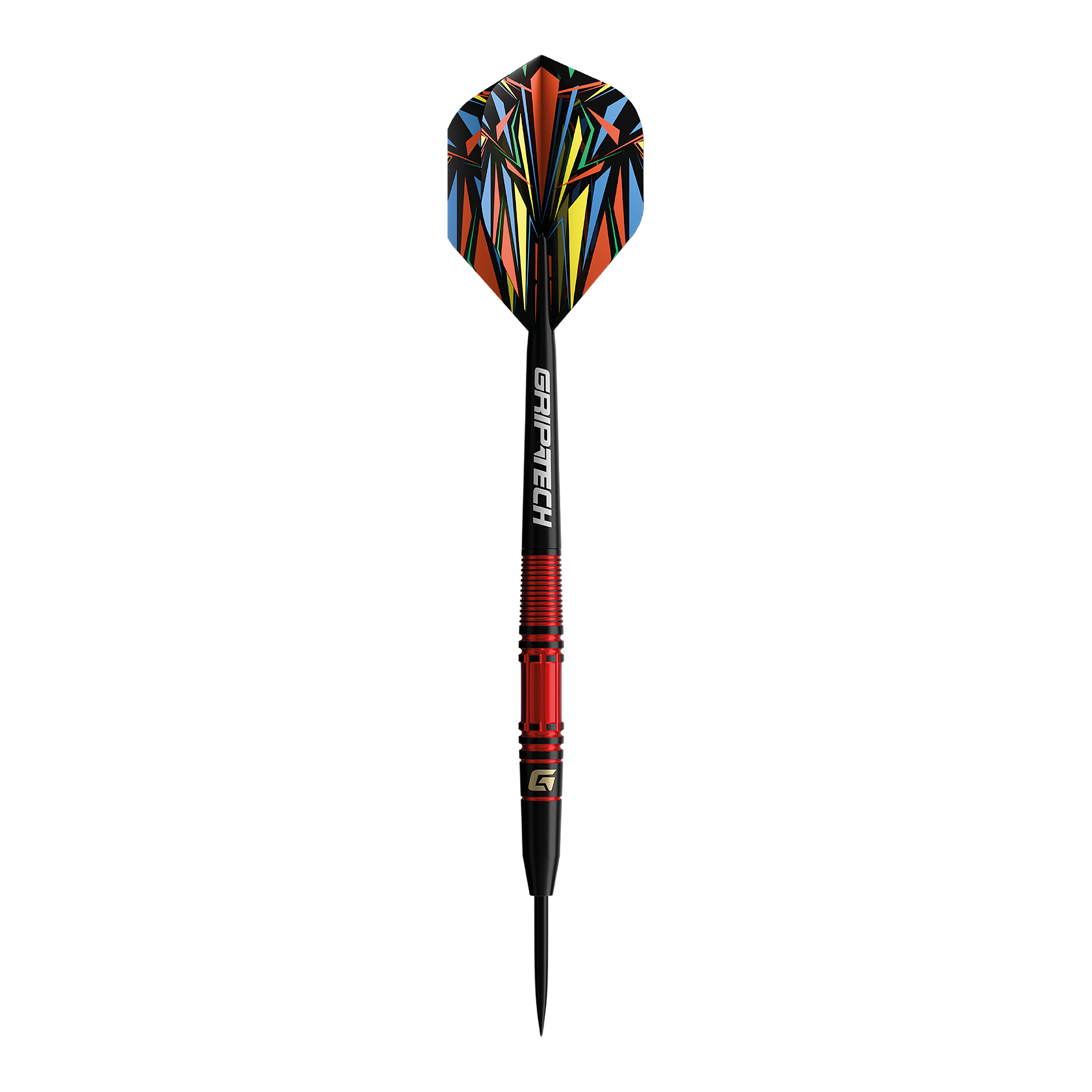 Abgebildet ist das Produkt GOAT Athlete Red Tungsten Steeldarts. Die Darts haben ein auffälliges rotes Design.