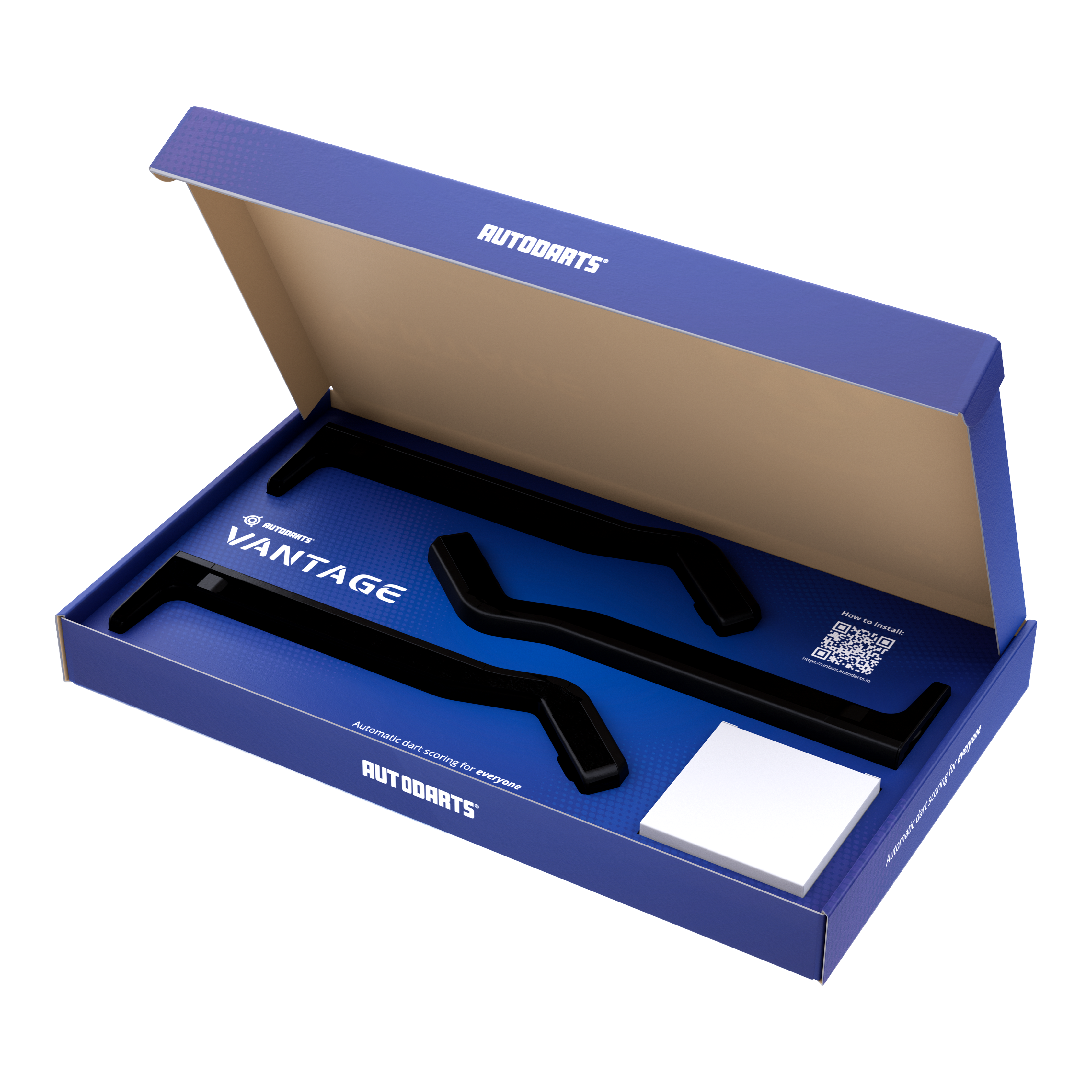 System automatycznego punktowania Autodarts Vantage Das Bild zeigt das Autodarts Vantage Auto-Scoring-System. Das Produkt ist nicht näher beschrieben.