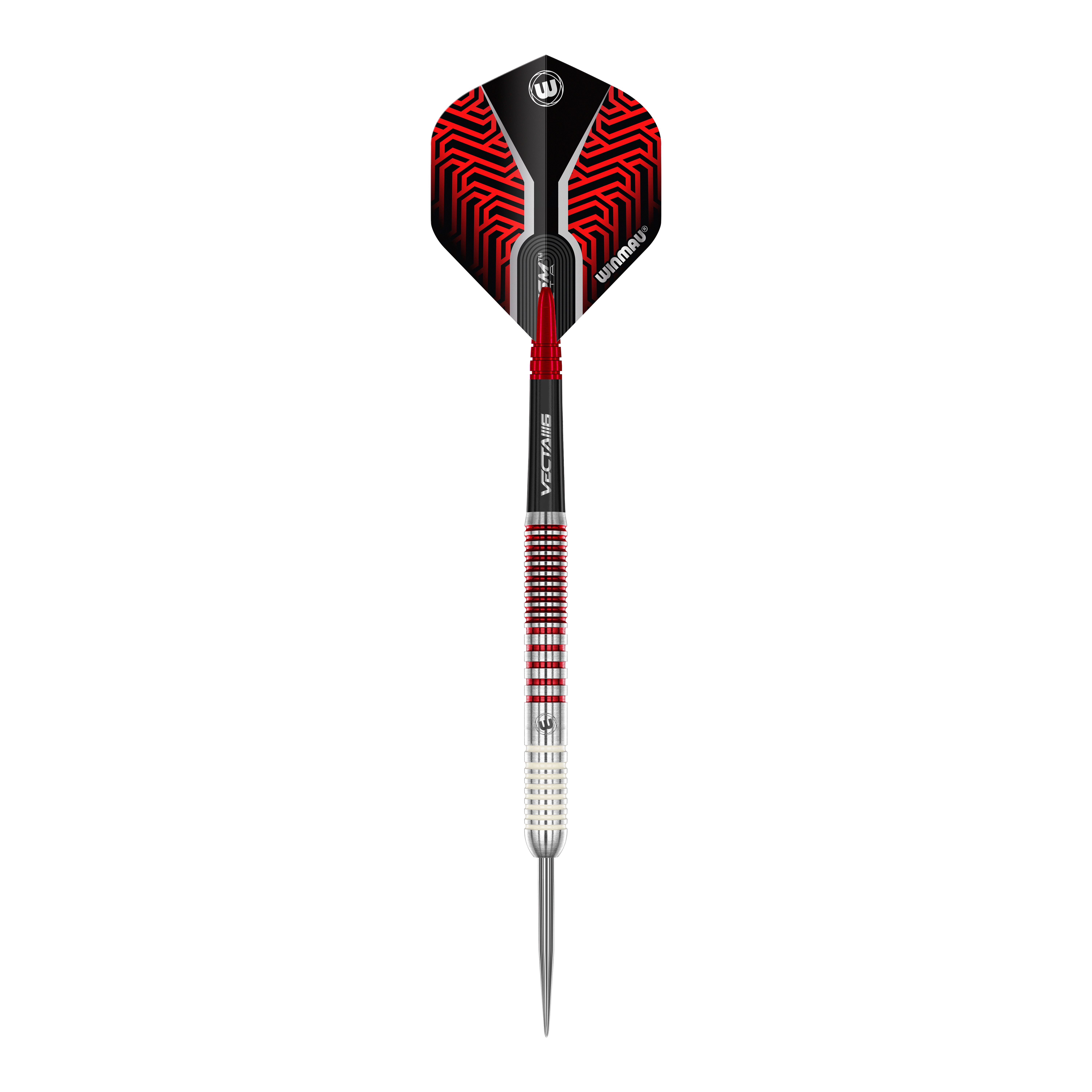 Lotki stalowe Winmau Team 360 Jack Johnson - 24g Auf dem Bild sind die Winmau Team 360 Jack Johnson Steeldarts mit 24g Gewicht zu sehen. Dieses Dart-Set ist beliebt bei erfahrenen Spielern.