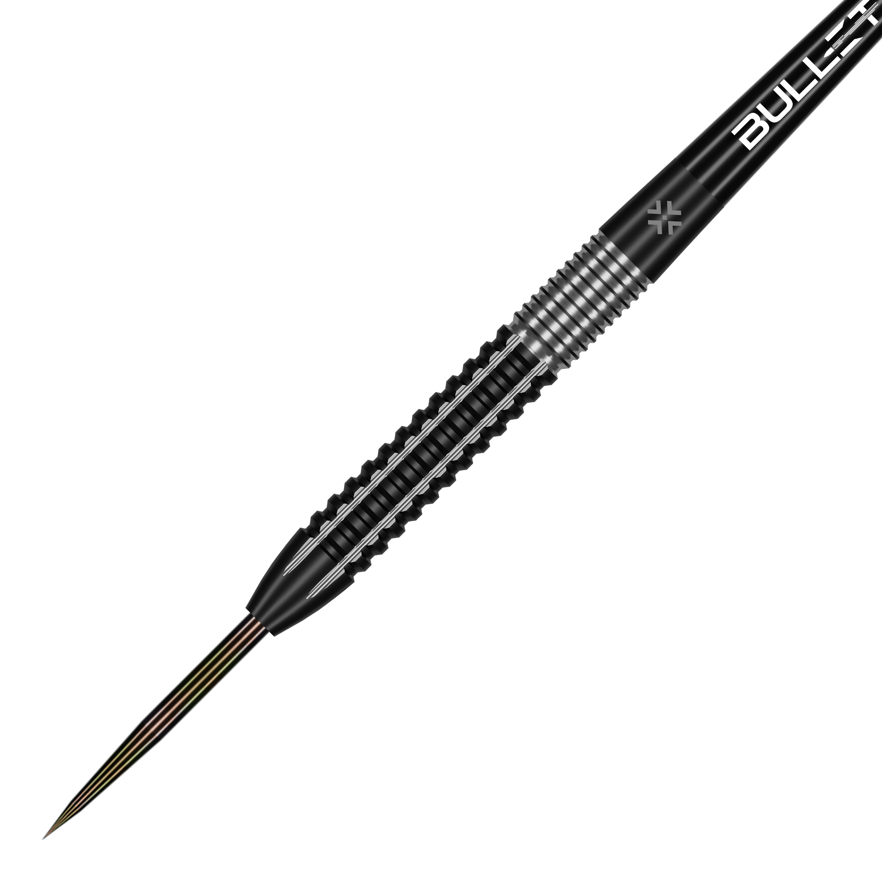 Stalowe lotki Bullet Diesel Bullet Diesel Steeldarts sind Steeldarts für Dartspieler. Auf dem Bild ist das Produkt klar erkennbar.