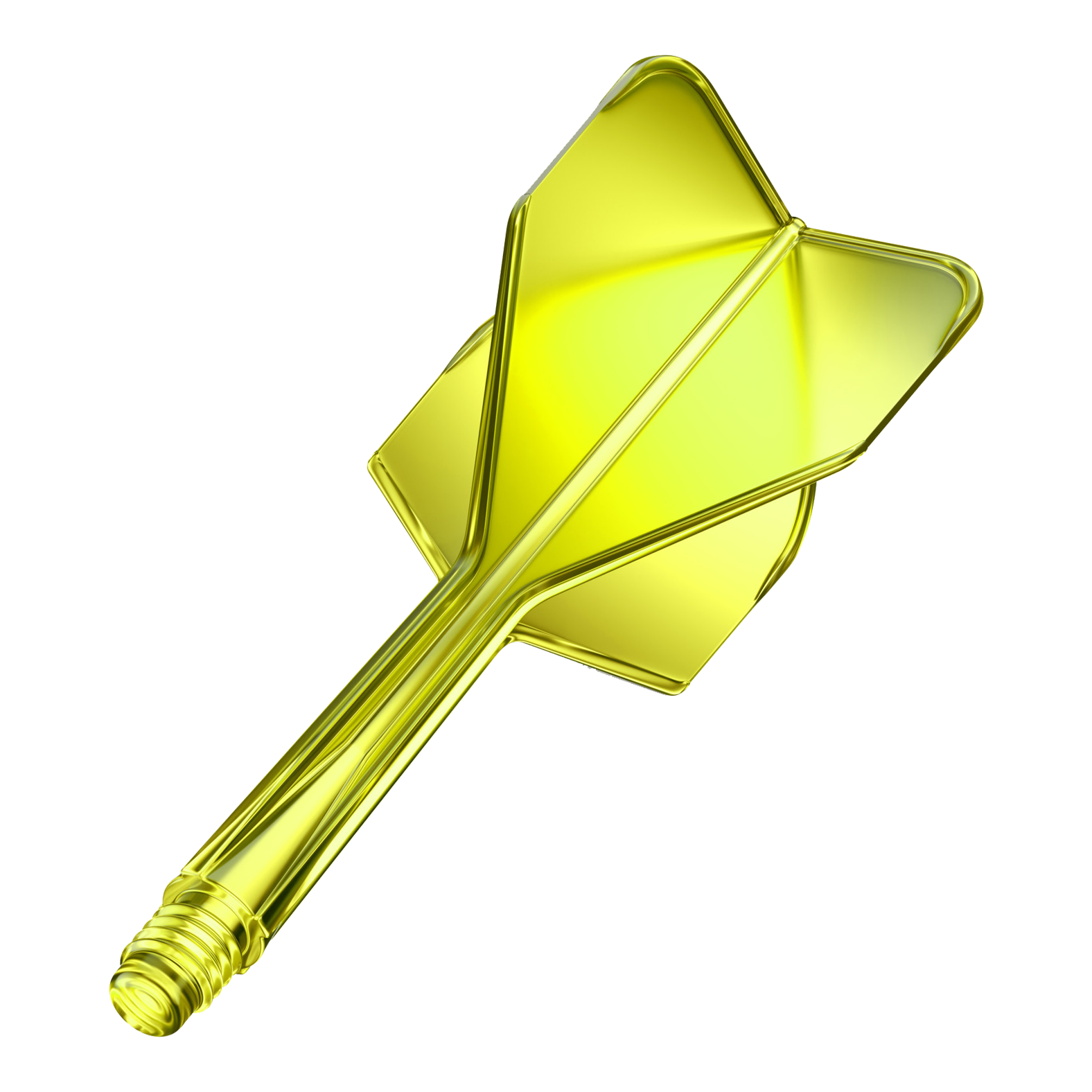 System wału lotniczego GOAT A1R No6 - neonowożółty Das Bild zeigt das Produkt GOAT A1R No6 Flight-Shaft-System in Neon Gelb. Es handelt sich um ein Dart-Zubehör in leuchtender gelber Farbe.