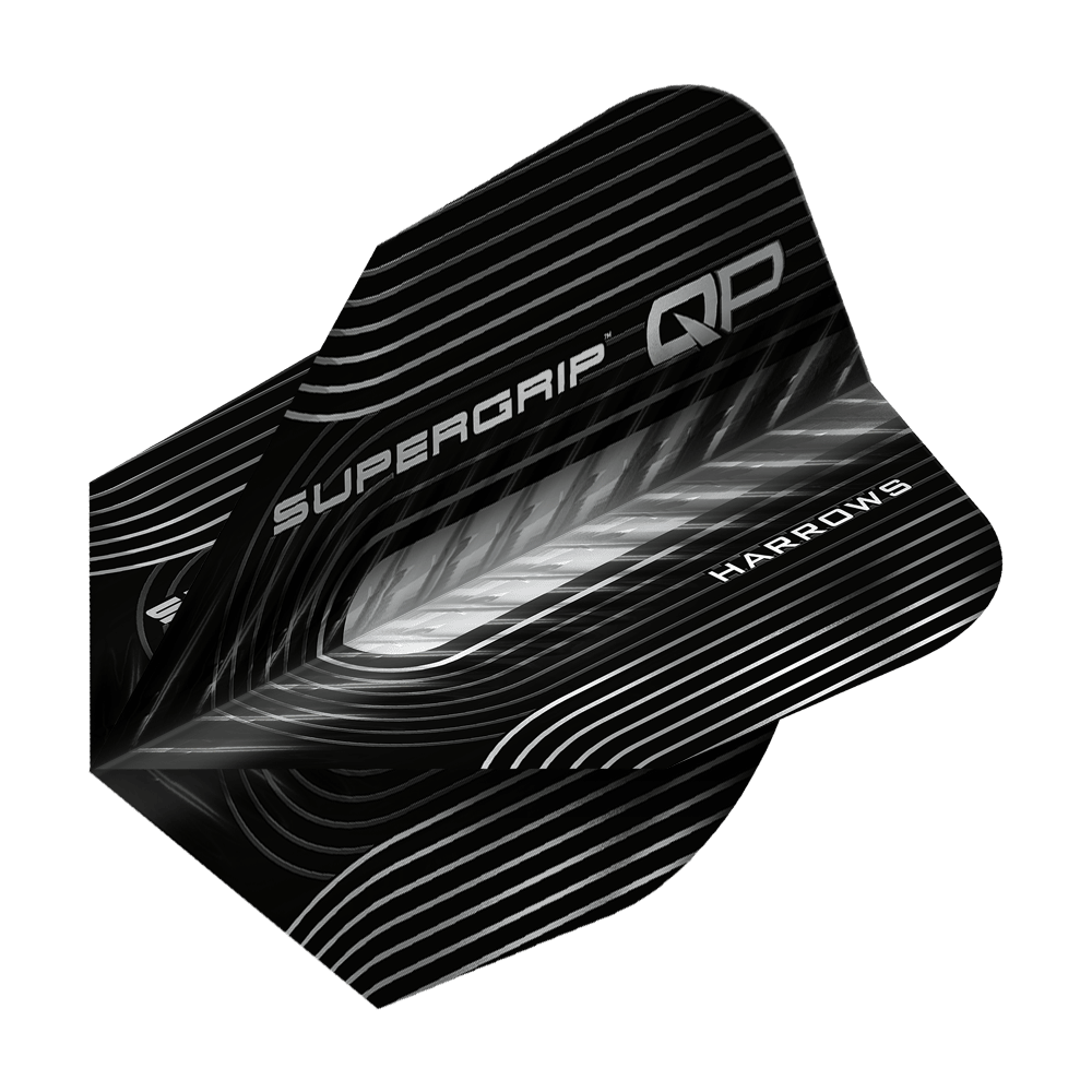Loty Harrow's Supergrip QP No6 Hier sieht man Harrows Supergrip QP No6 Flights. Das Produkt bietet hochwertige Dartflights für besseren Halt.
