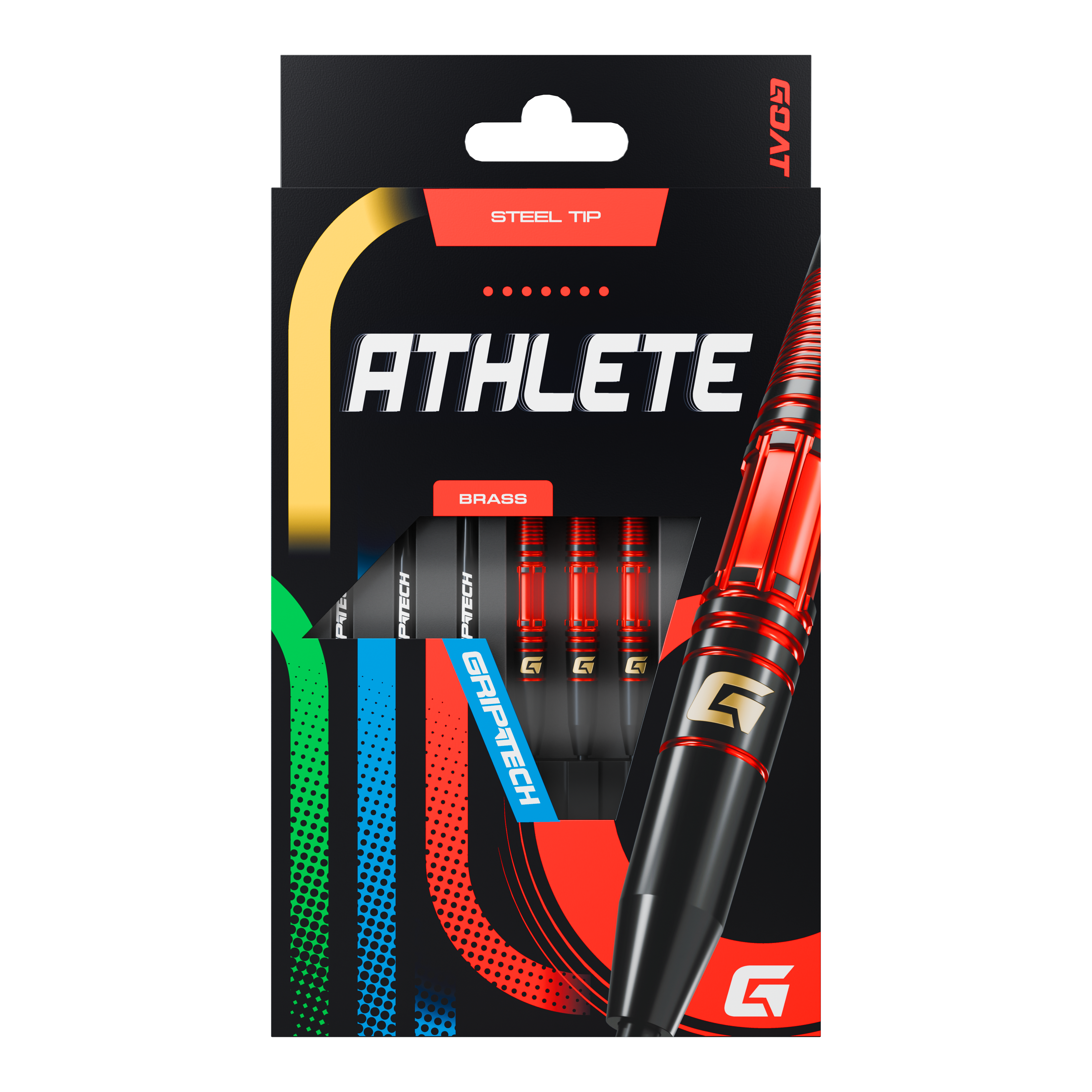 GOAT Athlete Red Mosiężne Steeldarts - 11g