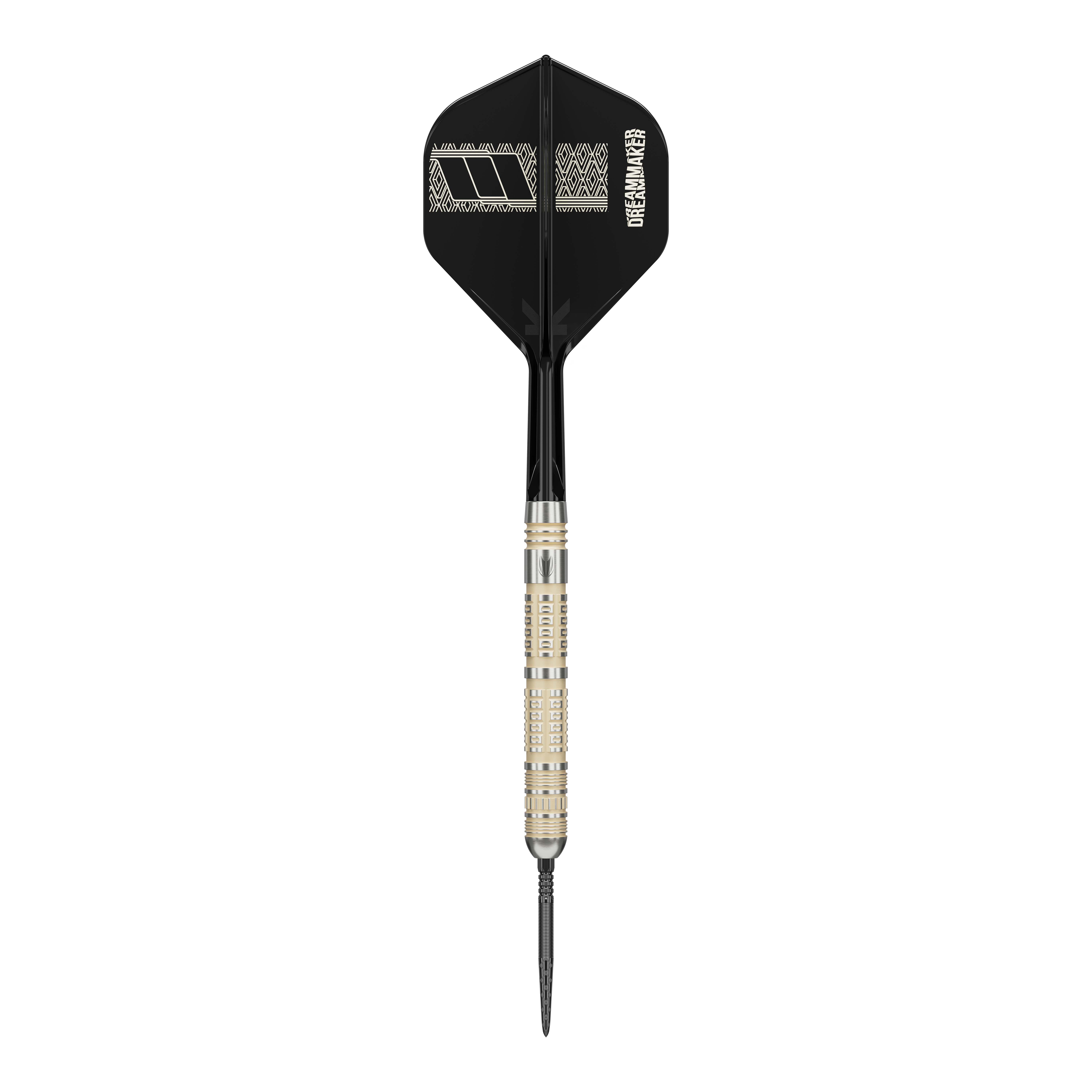 Target Dimitri Van Den Bergh 95K Swiss Point Steeldarts Zu sehen sind die Target Dimitri Van Den Bergh 95K Swiss Point Steeldarts. Die Abbildung gibt einen Eindruck vom Produktdesign.
