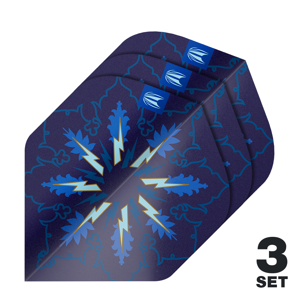 Target ProUltra Phil Taylor Power Gx2 No2 Standard Flights - 3 serie Darstellung der Target ProUltra Phil Taylor Power Gx2 No2 Standard Flights - 3 Sets. Die Flights sind in einem markanten Design gestaltet.