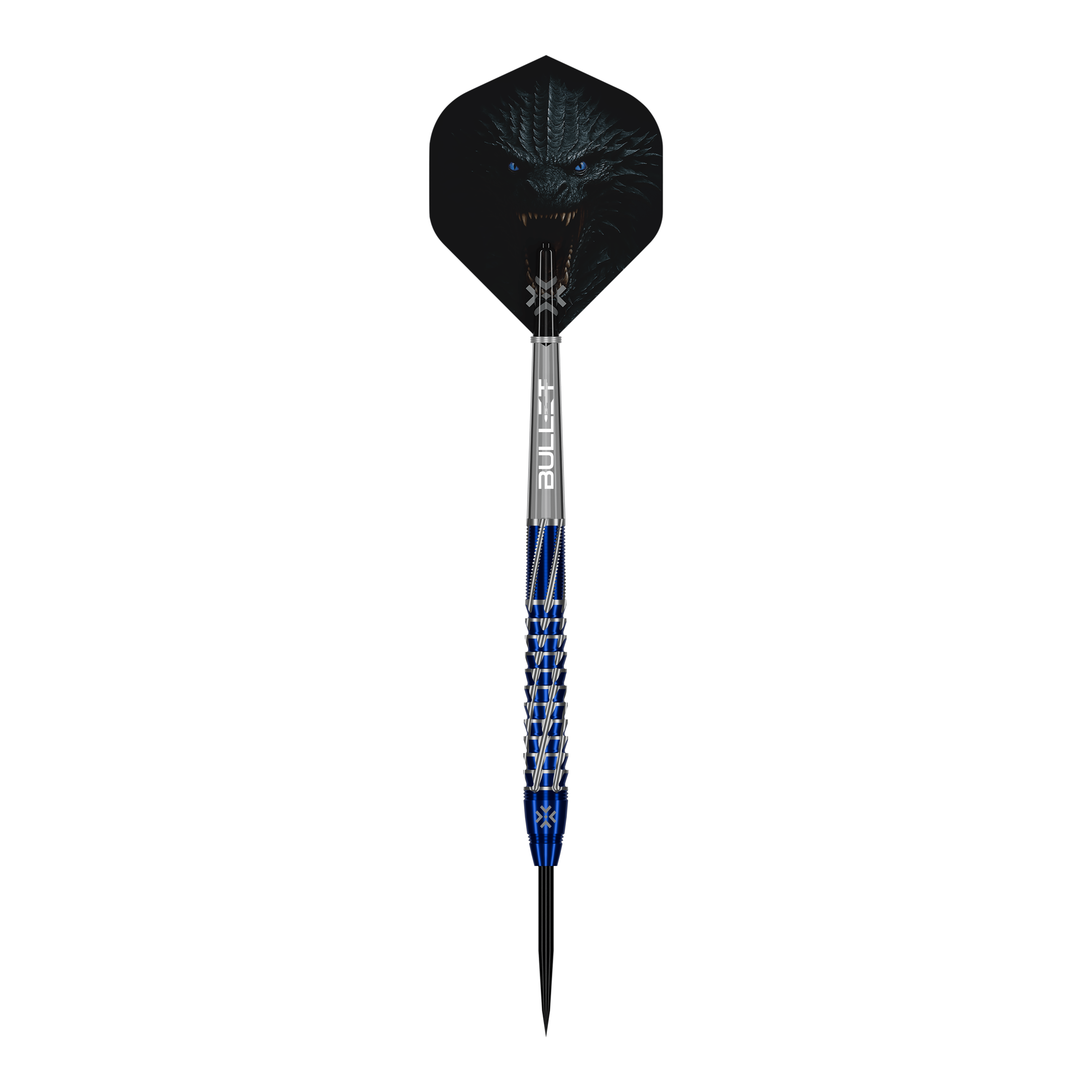 Stalowe rzutki Bullet Hydra Auf dem Bild sind Bullet Hydra Steeldarts zu erkennen. Sie eignen sich ideal für den Dartsport.