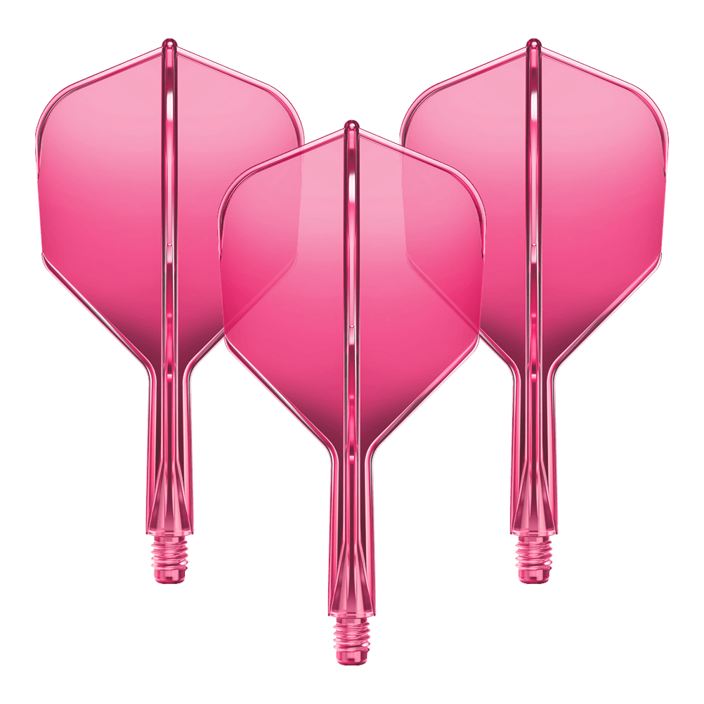 System wału lotniczego GOAT A1R No6 – neonowy róż Abgebildet ist ein Flight-Shaft-System für Darts in Neonpink mit einer Länge von 19mm. Das Set gehört vermutlich zur GOAT A1R No6 Serie.