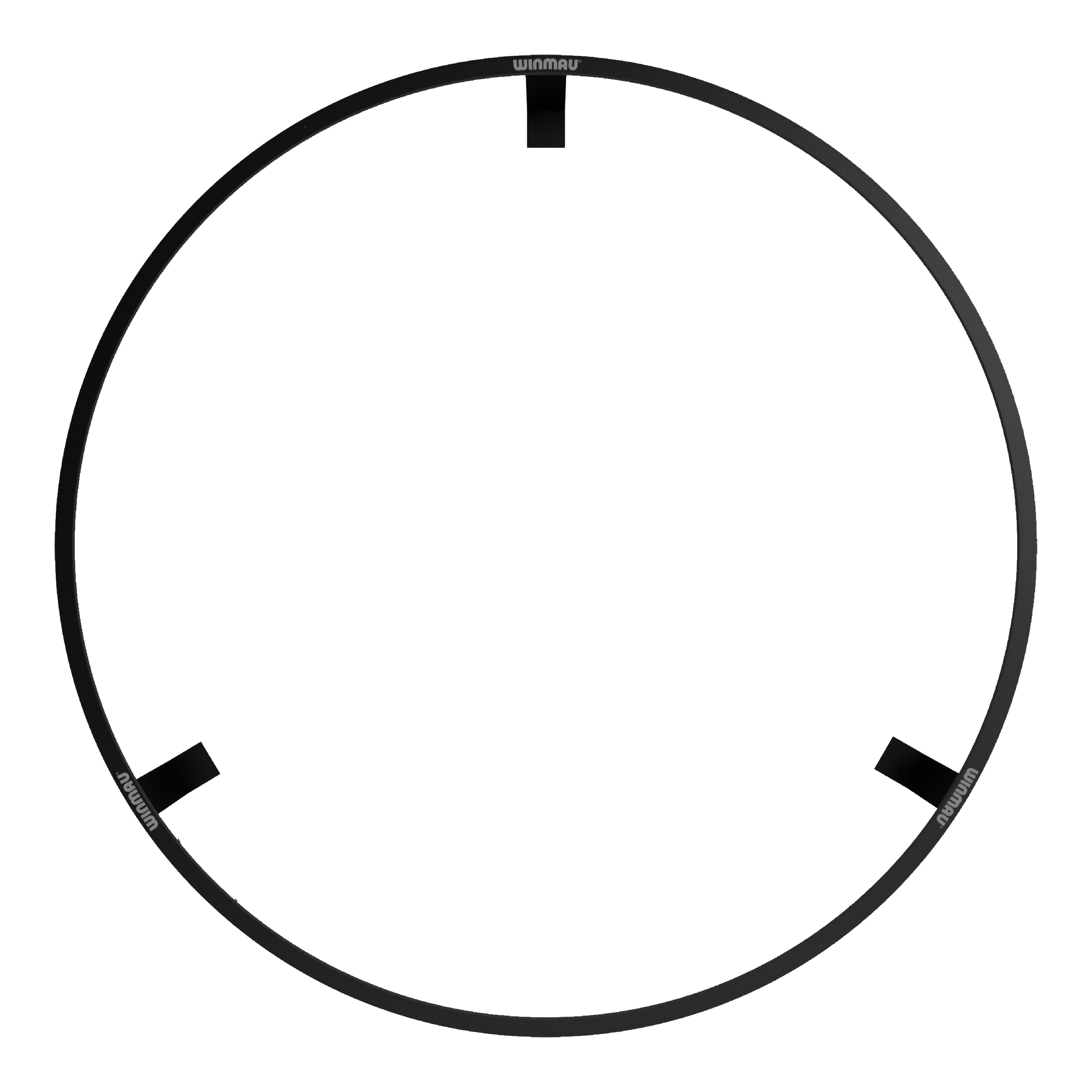 ZESTAW Oświetlenie LED i otoczenie Winmau Plasma Das Bild zeigt das Winmau Plasma LED Beleuchtung und Surround Bundle. Es handelt sich um einen runden LED-Leuchtring, der für Dartboards verwendet wird.